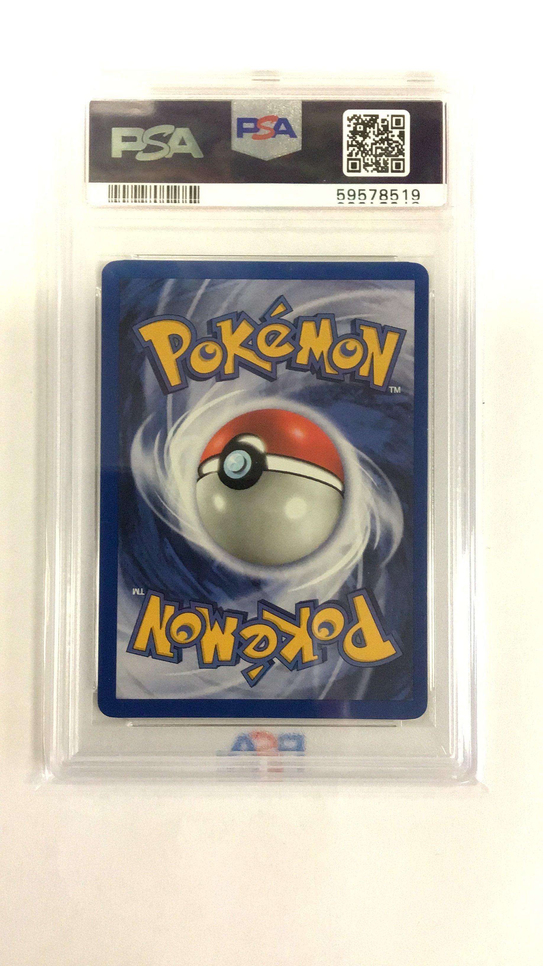 2000 Pokemon Gym Heroes 36 Blaine's Kangaskhan PSA 8