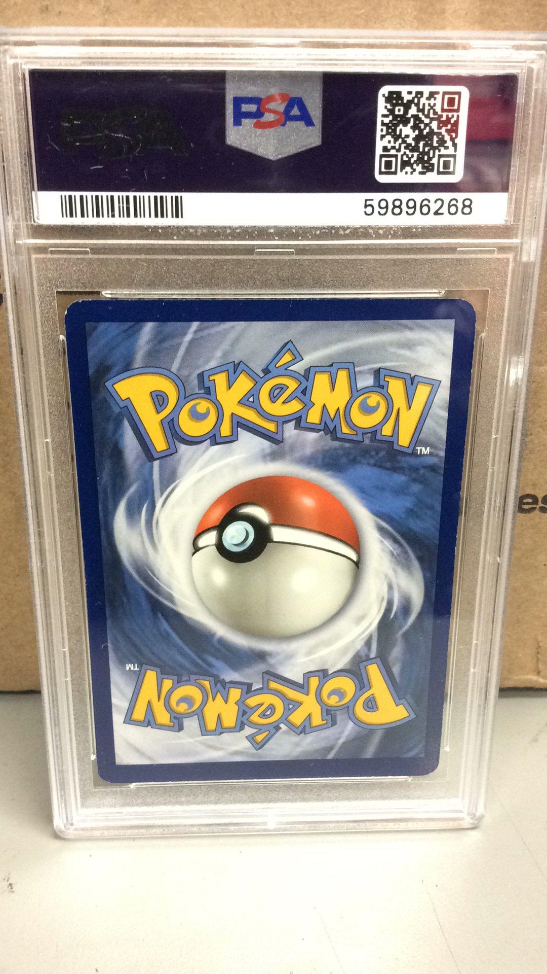 2017 Pokemon Sun & Moon Burning Shadows 129 Full Art/golisopod Gx PSA 9