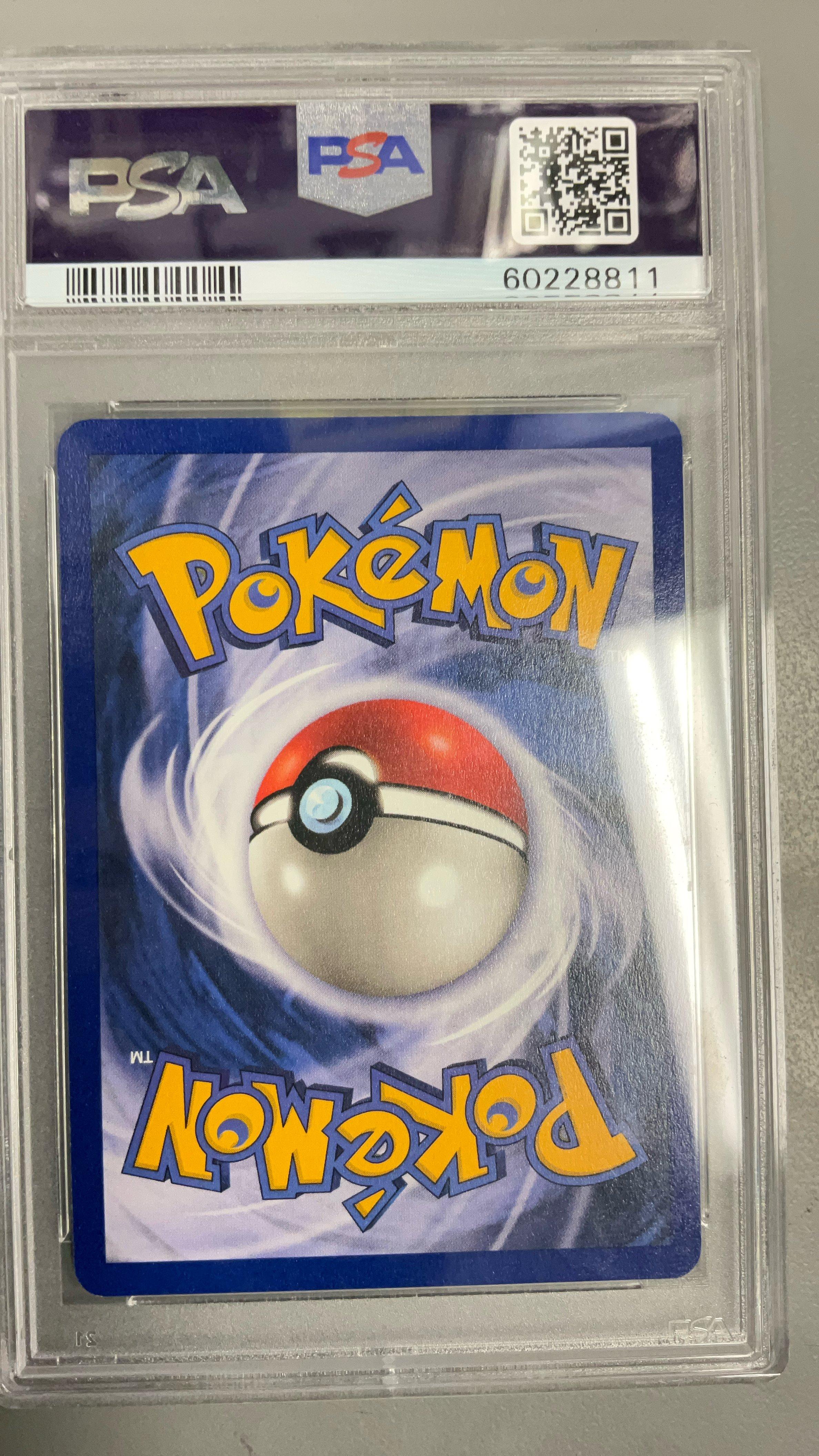 1999 Pokemon Fossil 55 Slowpoke 1st Edition PSA 9 Graded Card