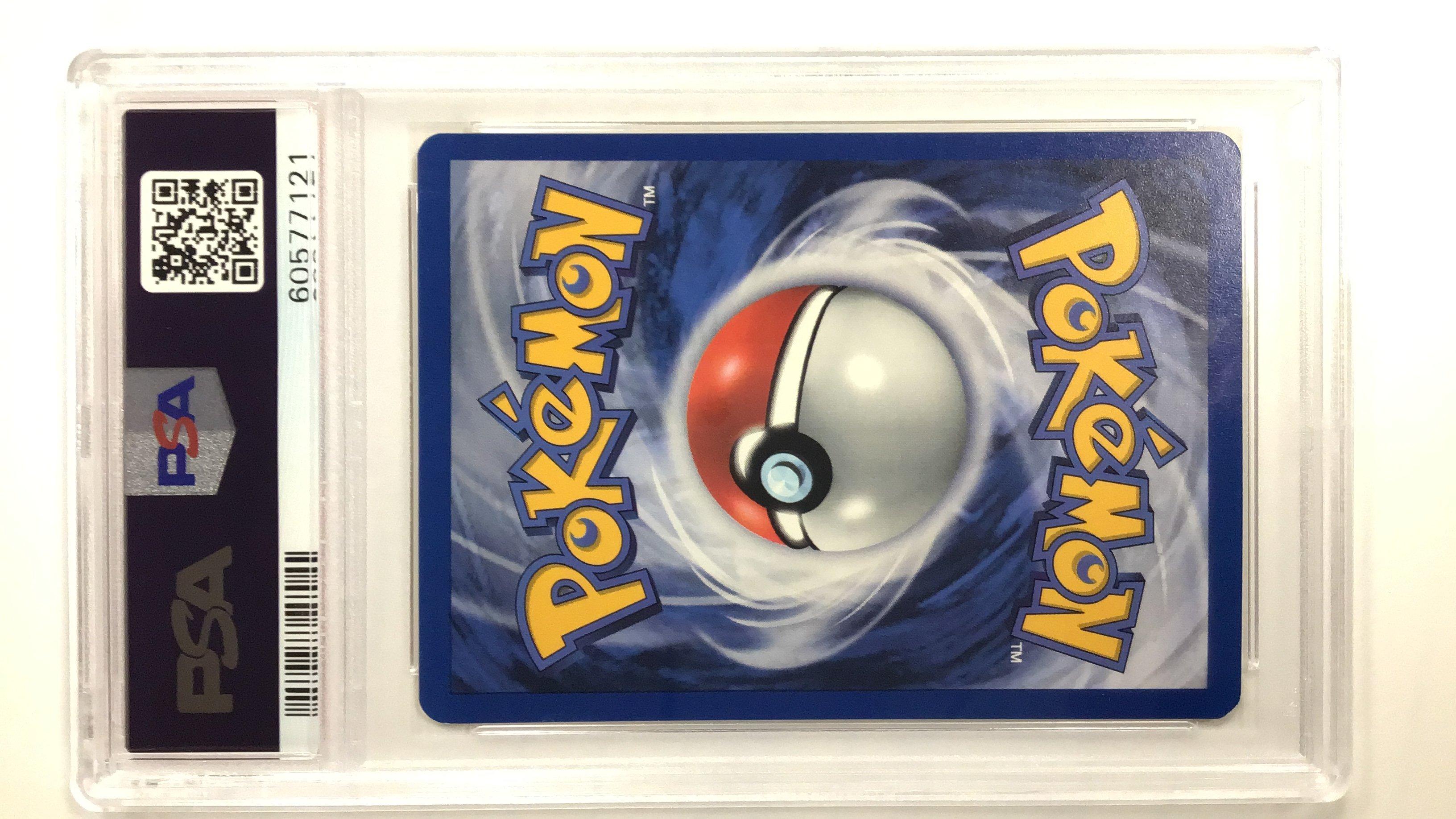 2001 Pokemon Game Movie 34 Entei PSA