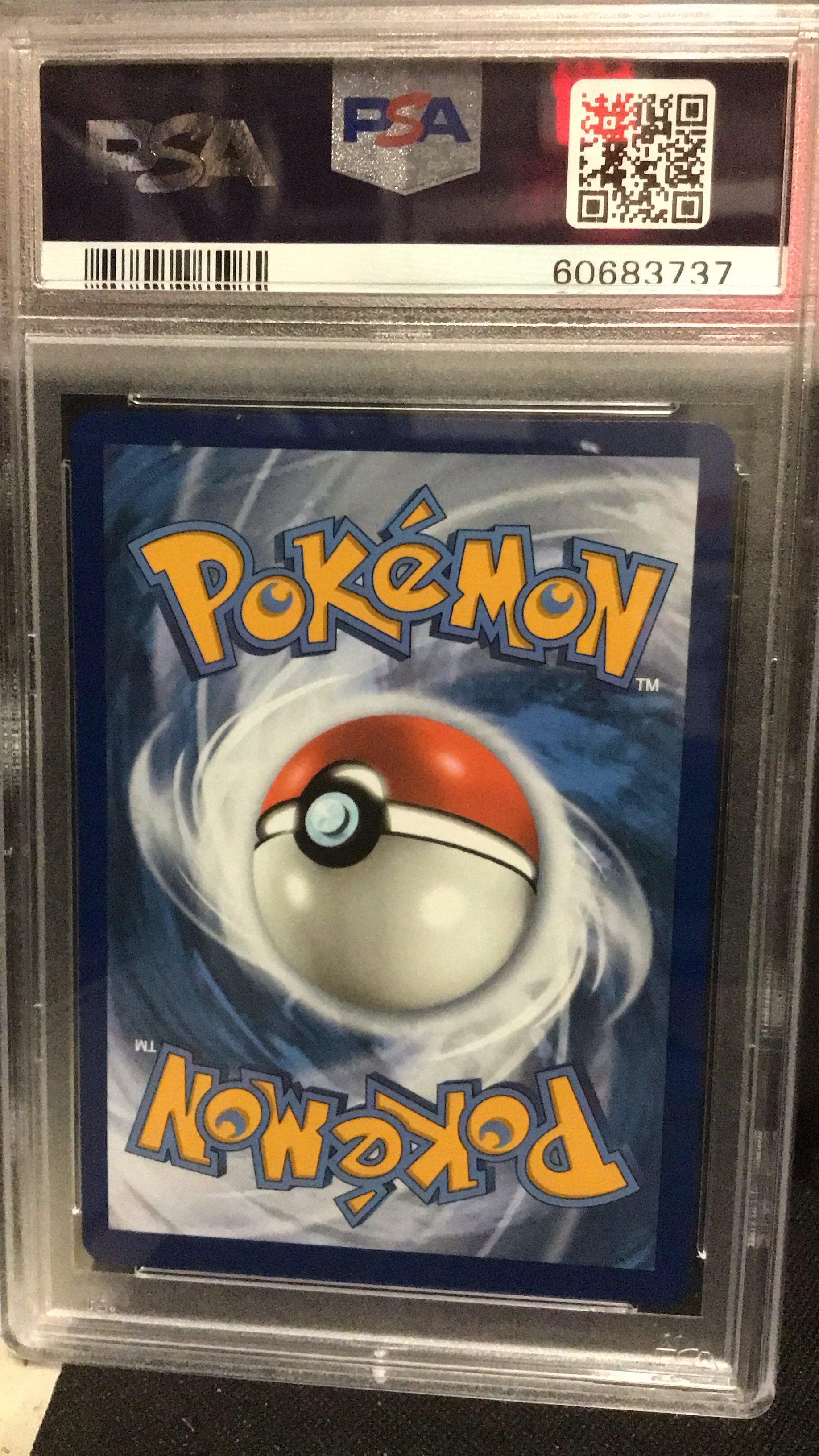 2019 Pokemon Sun & Moon Hidden Fates Sv18 Malamar-holo PSA 9