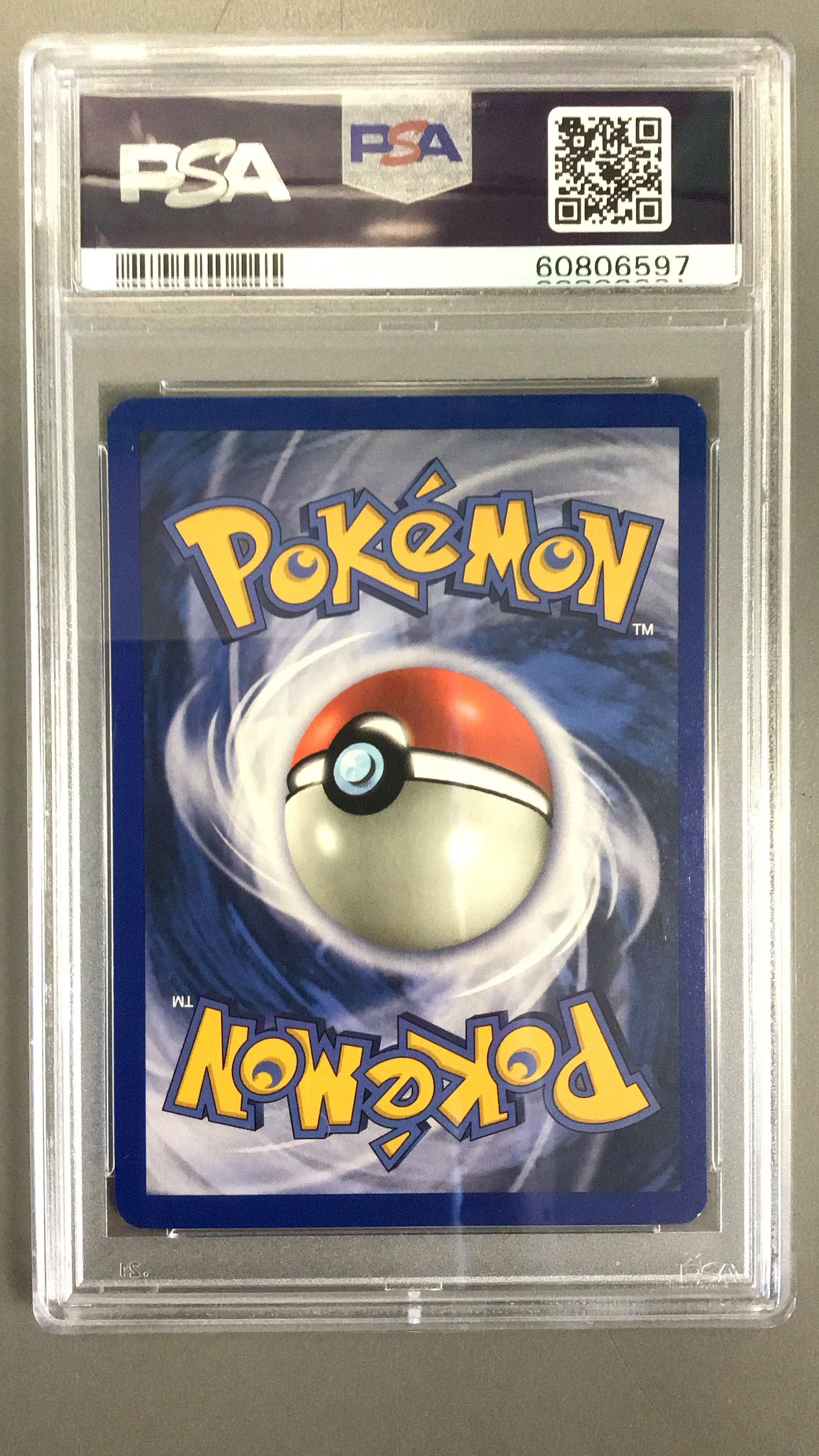 2003 Pokemon Skyridge 80 Natu PSA 8