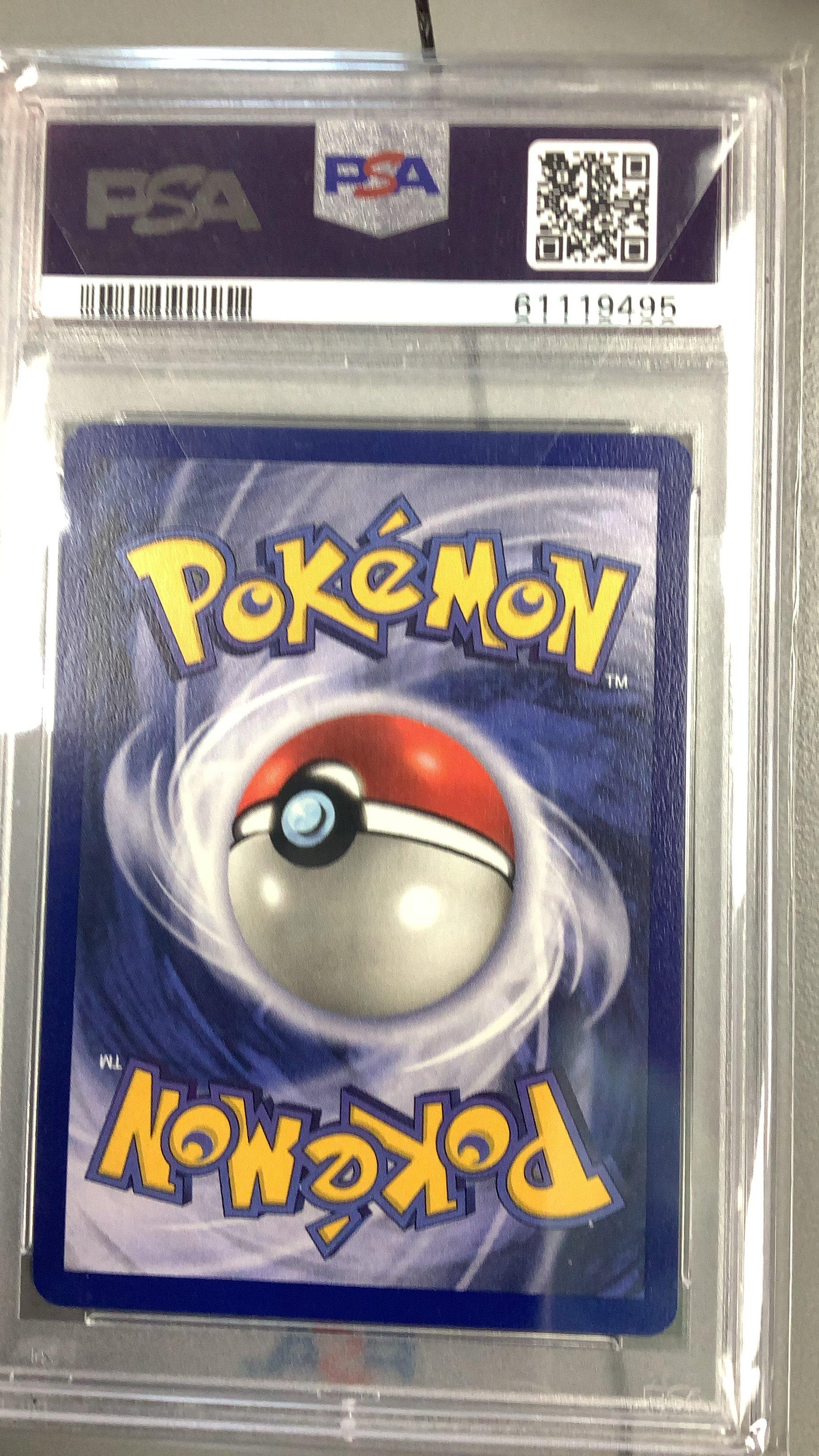1999 Pokemon Game 57 Pidgey Shadowless PSA