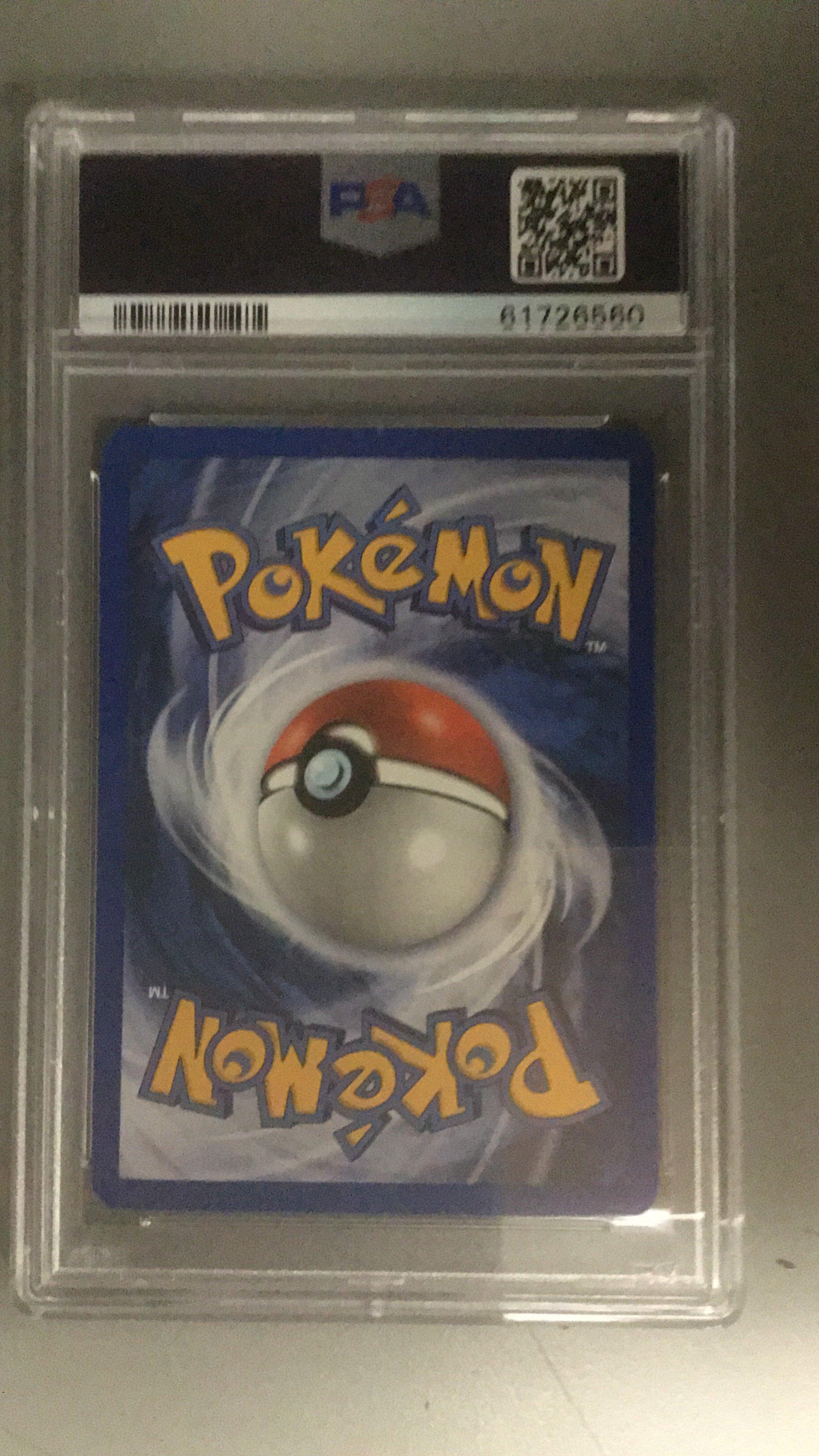 2005 Pokemon Ex Unseen Forces 108 Scizor Ex-holo PSA 8