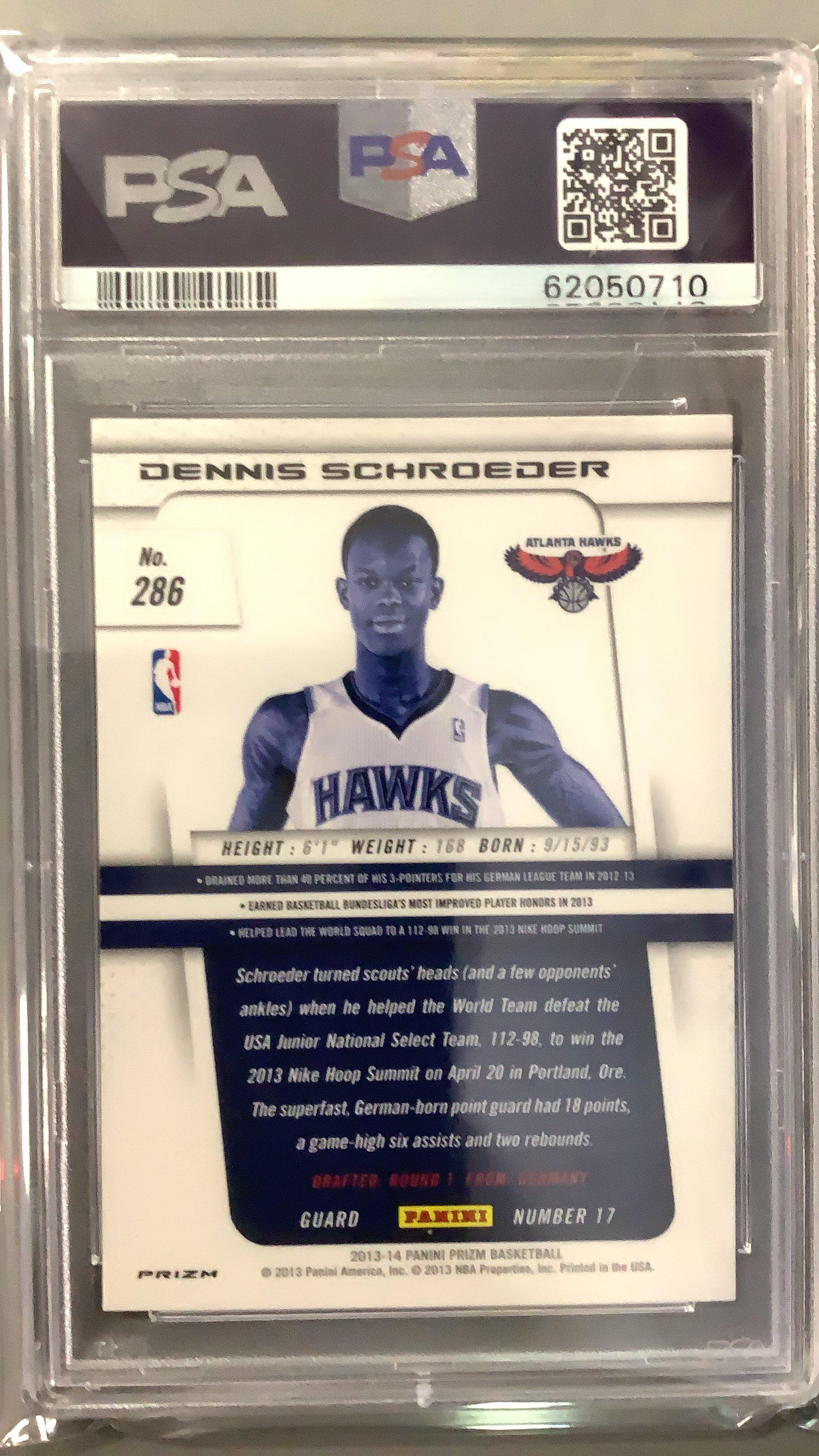 2013 Panini Prizm 286 Dennis Schroeder Prizm PSA 9