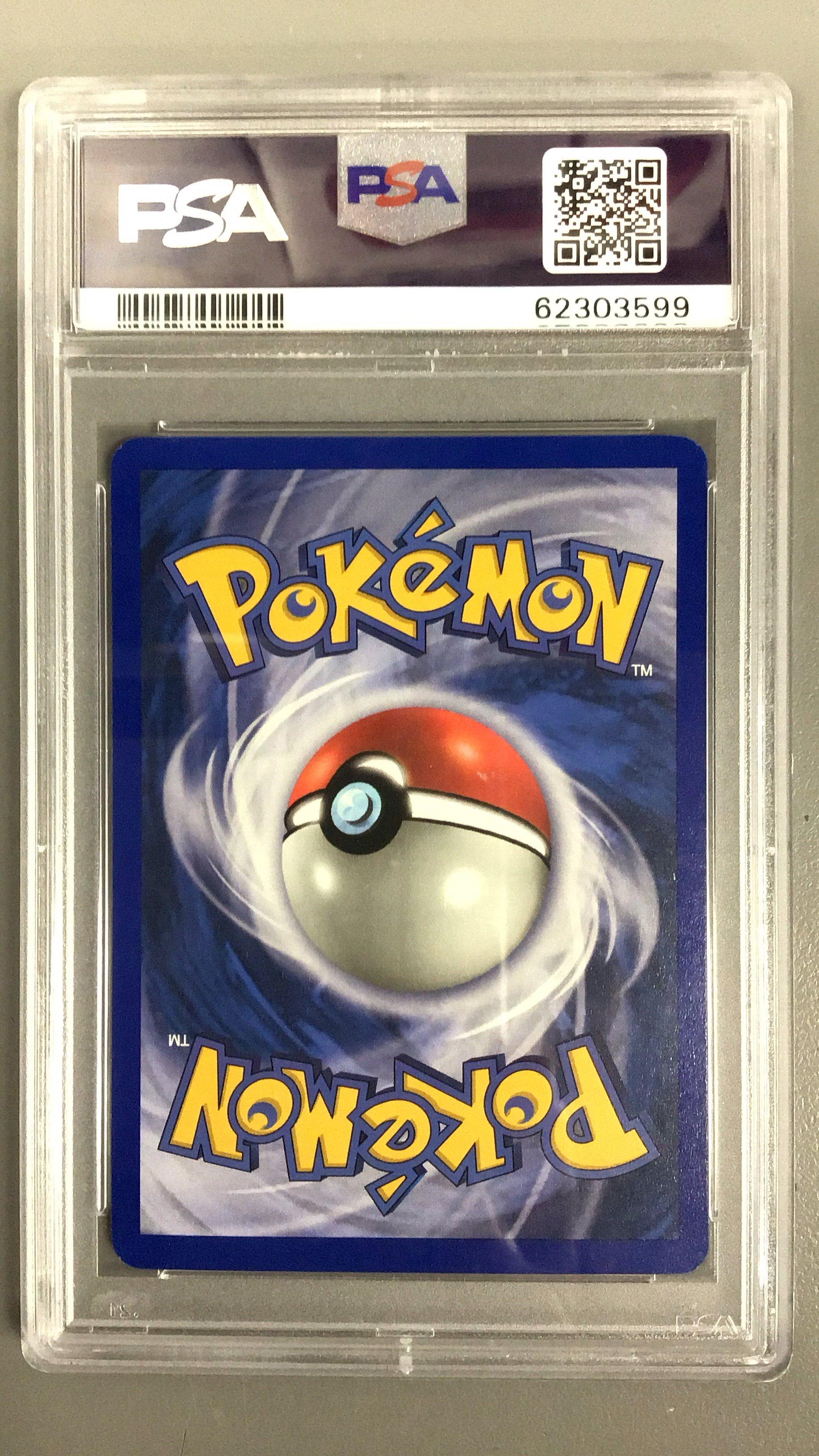 2002 Pokemon Expedition 122 Oddish-reverse Foil PSA 9
