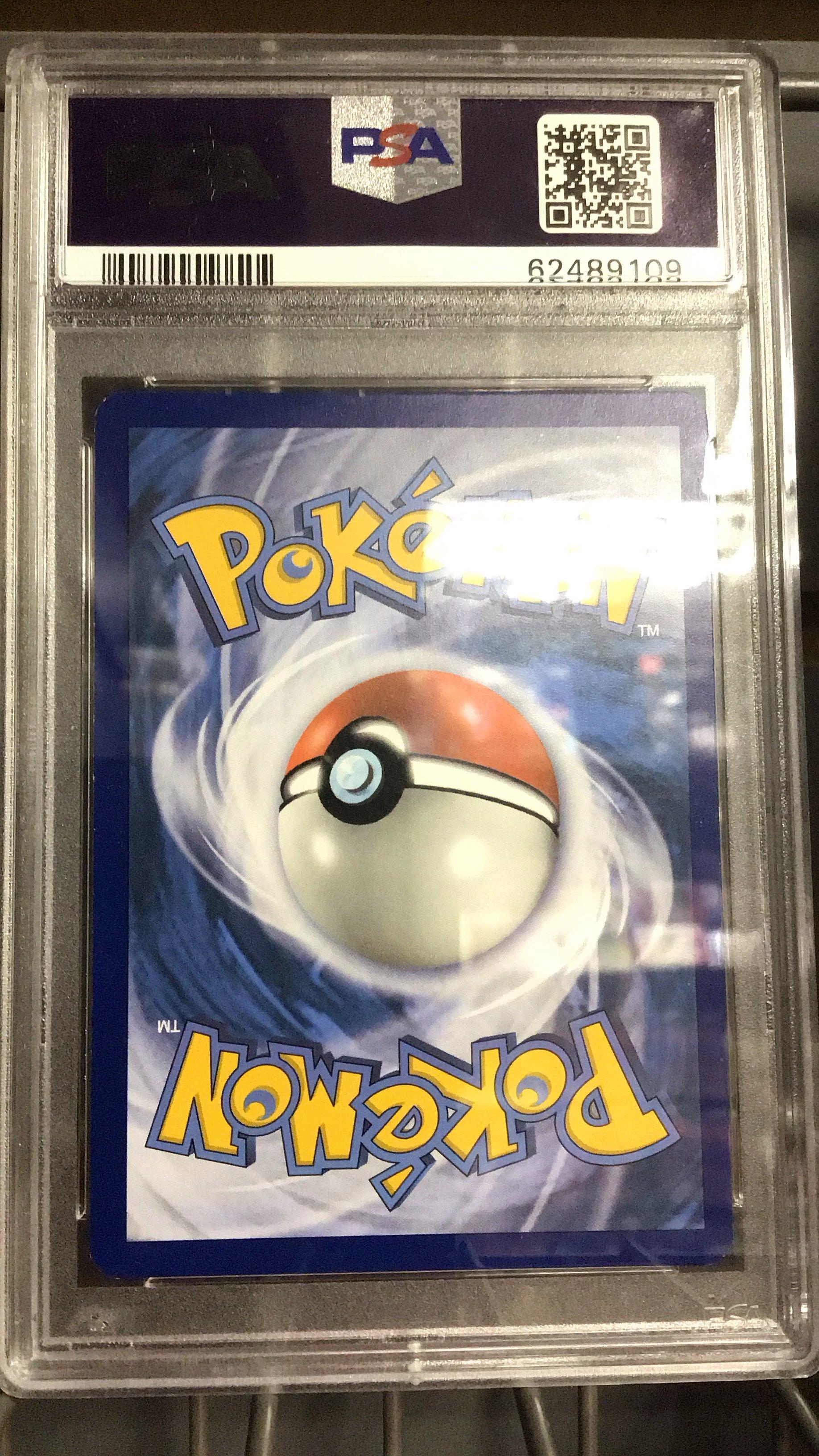 2019 Pokemon Sun & Moon Detective Pikachu 3 Morelull-holo PSA 9