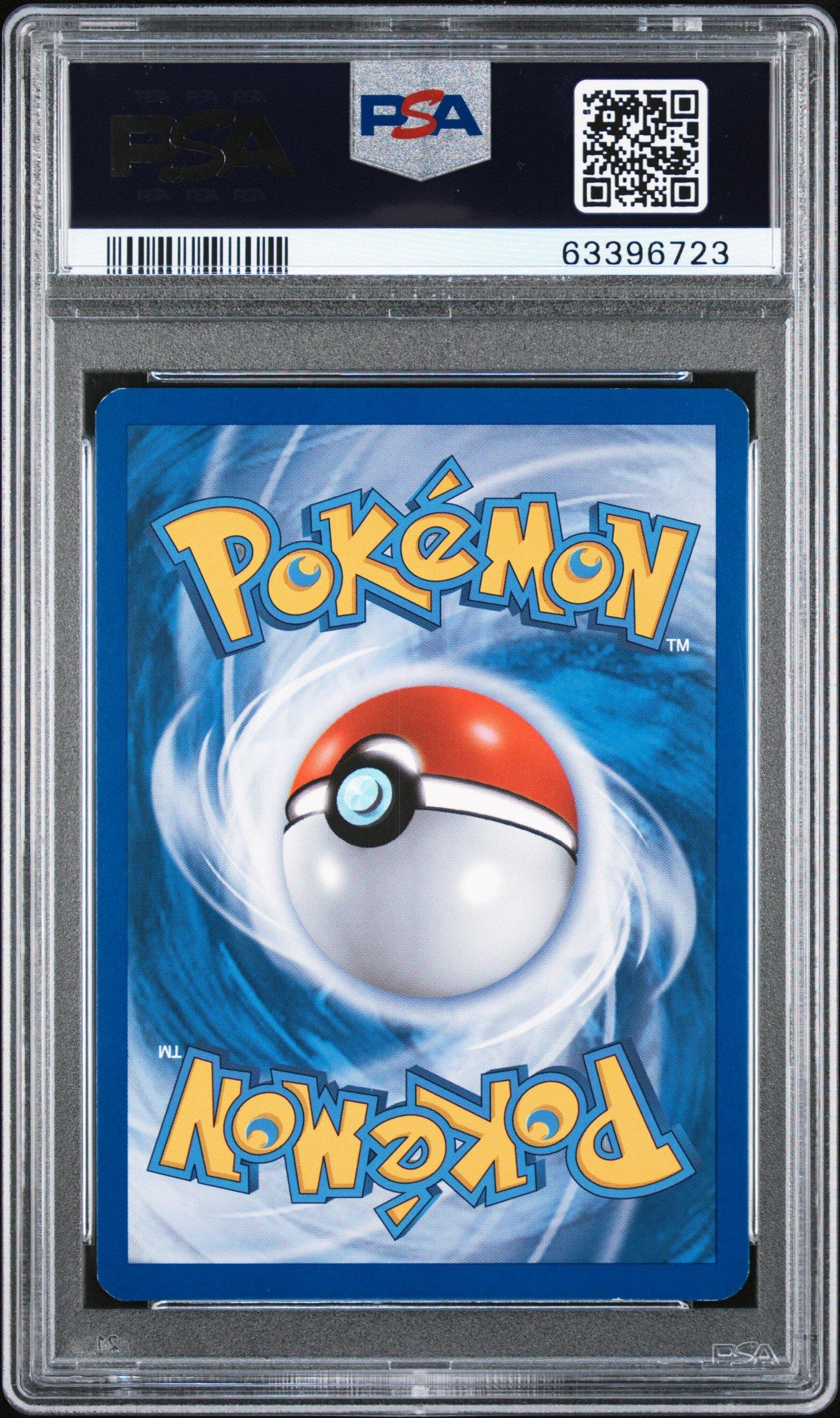 2010 Pokemon Heartgold & Soulsilver Undaunted 17 Leafeon-holo Prerelease PSA 9