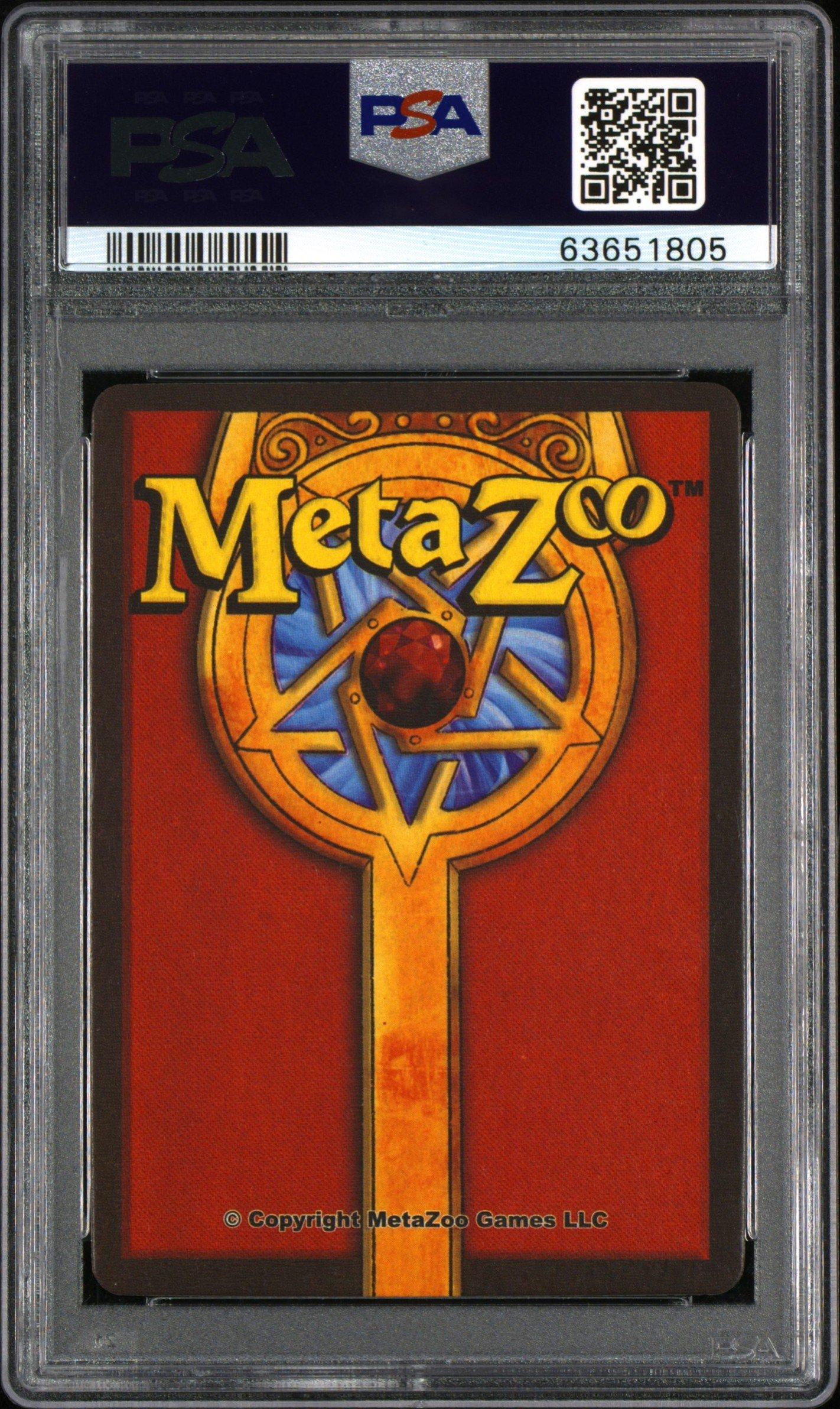 2021 Metazoo Cryptid Nation 4 Bigfoot-holo 1st Edition PSA 10