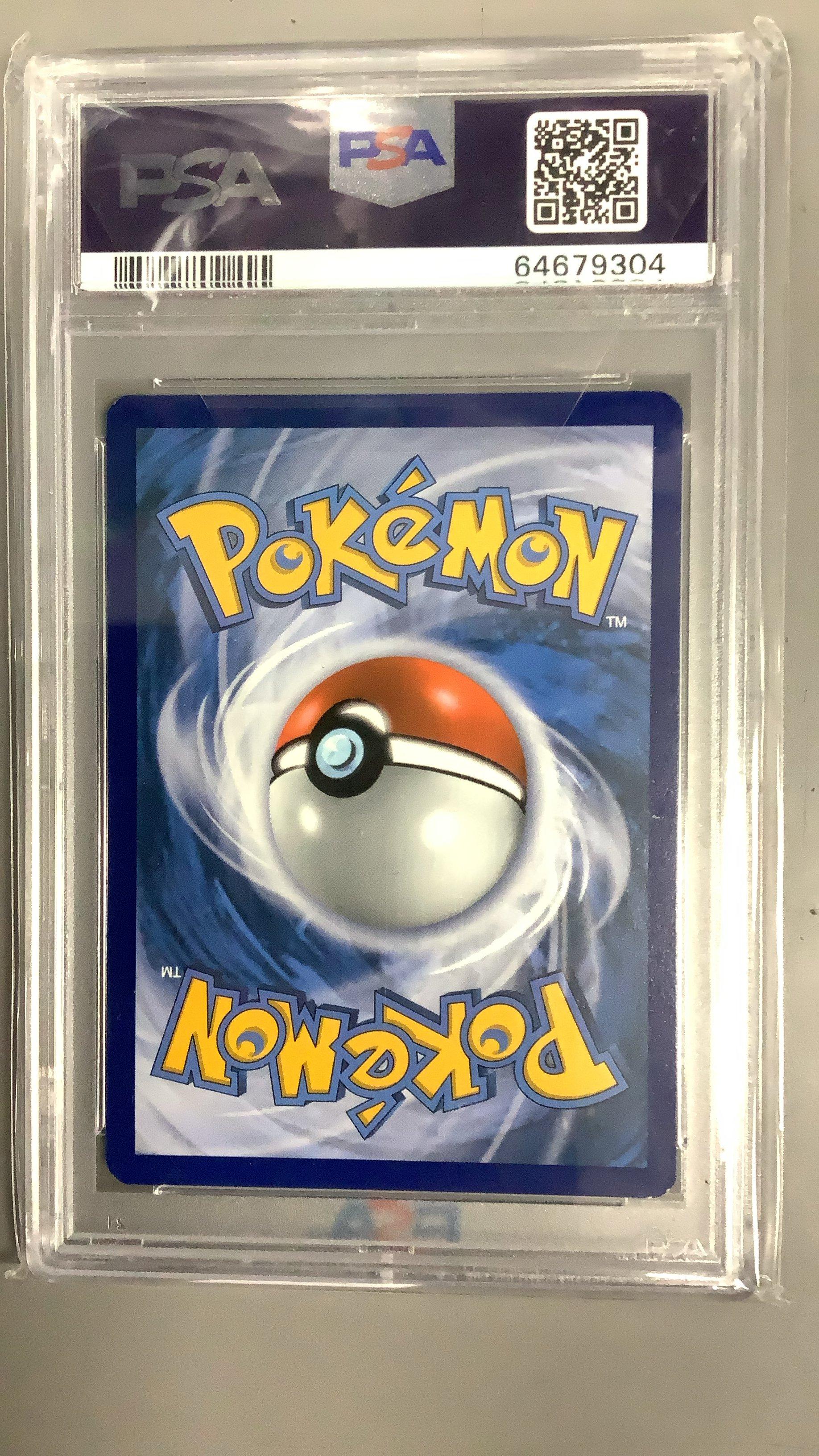 2021 Pokemon Swsh Black Star Promo 181 Fa/vaporeon V PSA