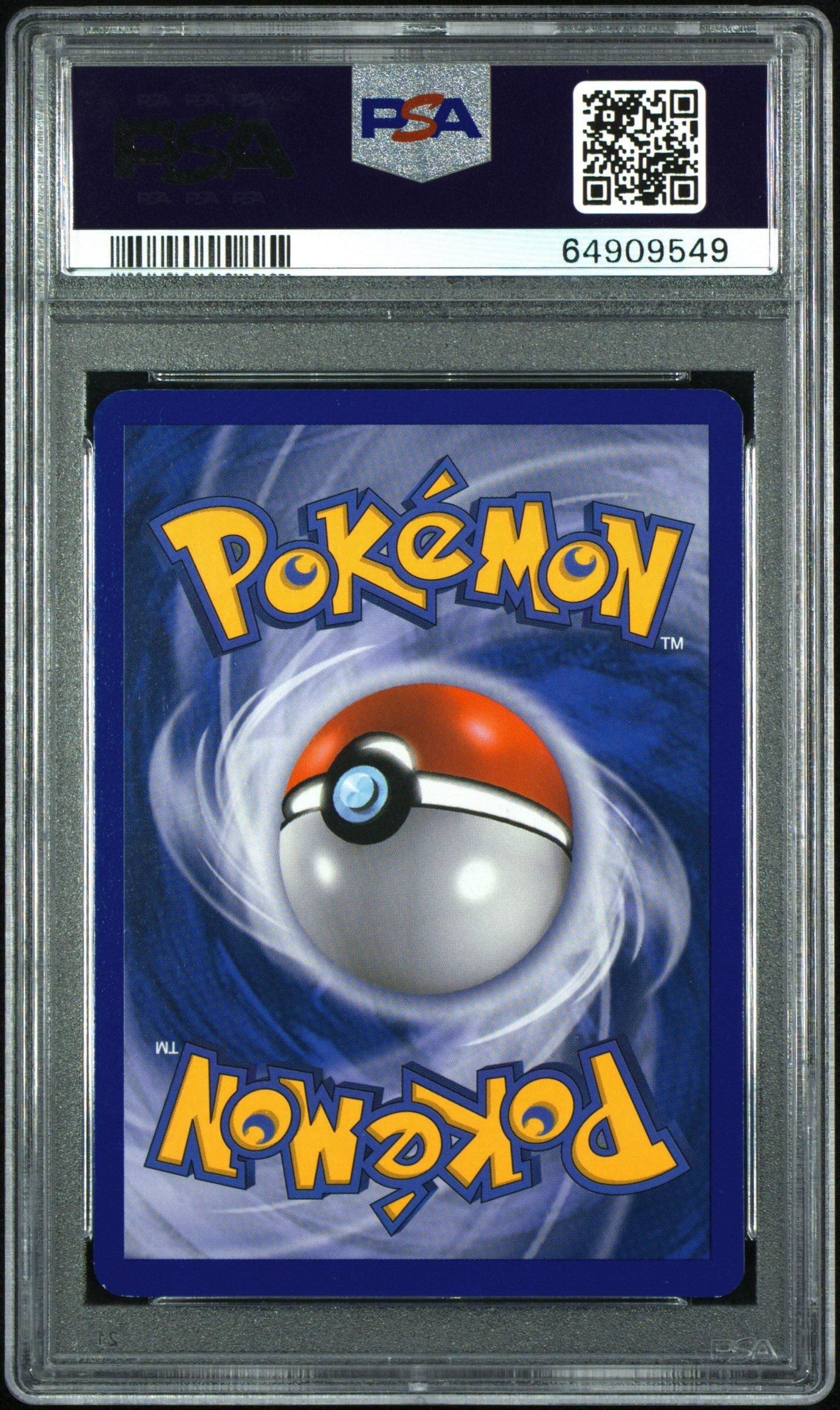 2010 Pokemon Heartgold & Soulsilver Unleashed 13 Blastoise-holo Prerelease-staff PSA 9
