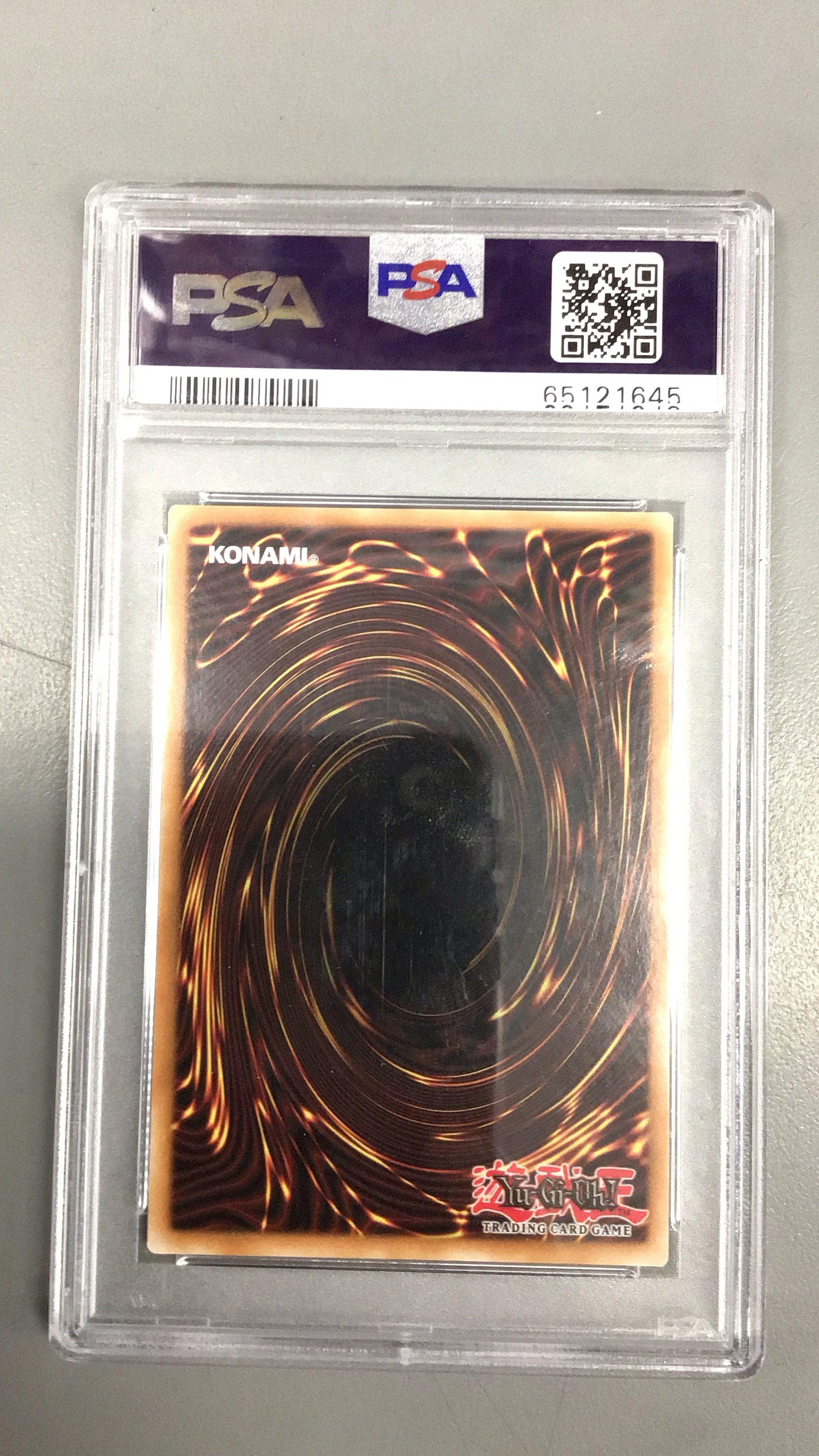 2020 Yu-gi-oh! Legendary Duelists: Rage Of Ra En000 The Winged Dragon Of Ra 1st Edition-ultra Rare PSA 8