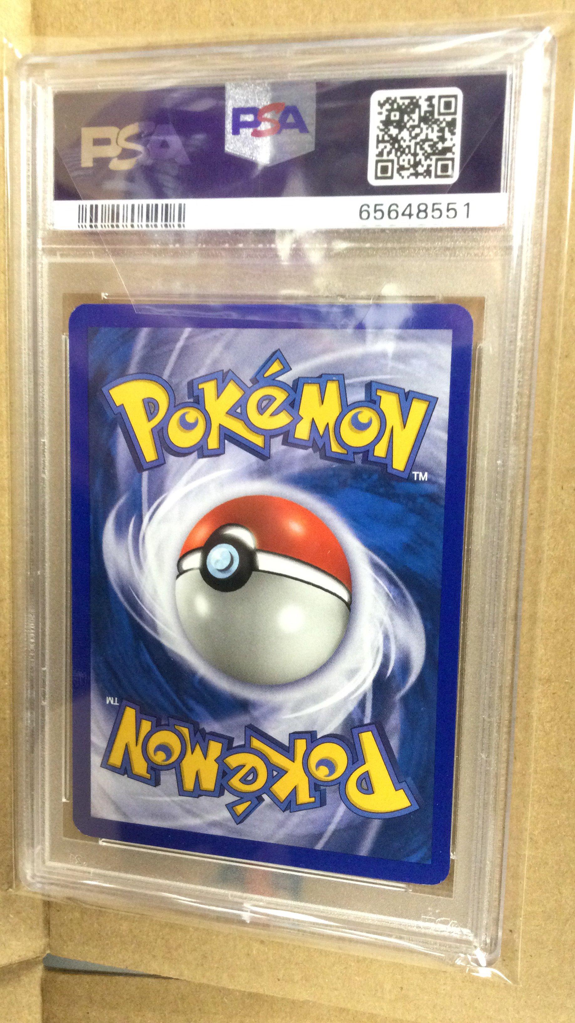 2003 Pokemon Aquapolis 74a Drowzee-reverse Foil PSA 8