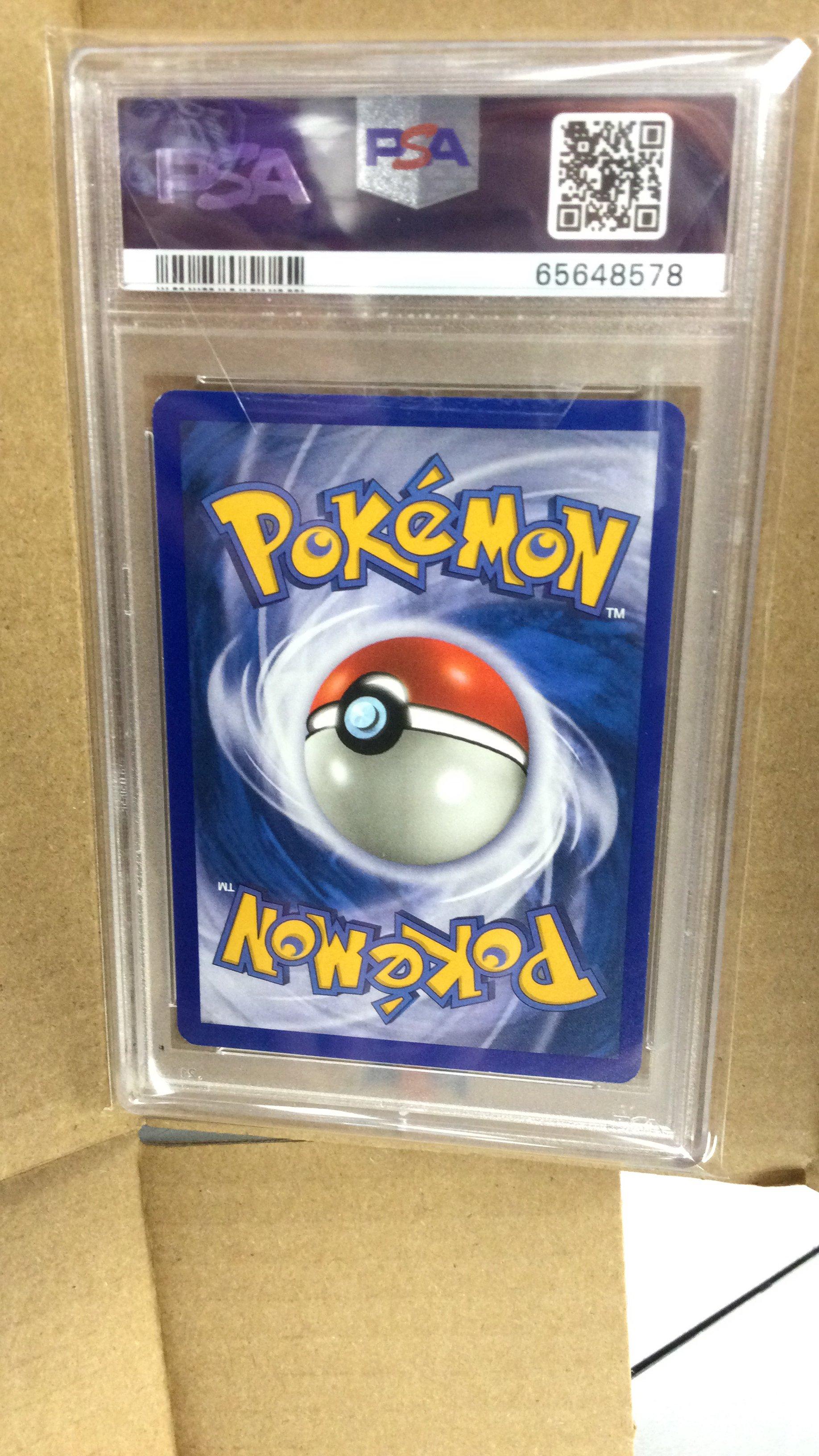 2003 Pokemon Ex Ruby & Sapphire 99 Lapras Ex-holo PSA 8 Graded
