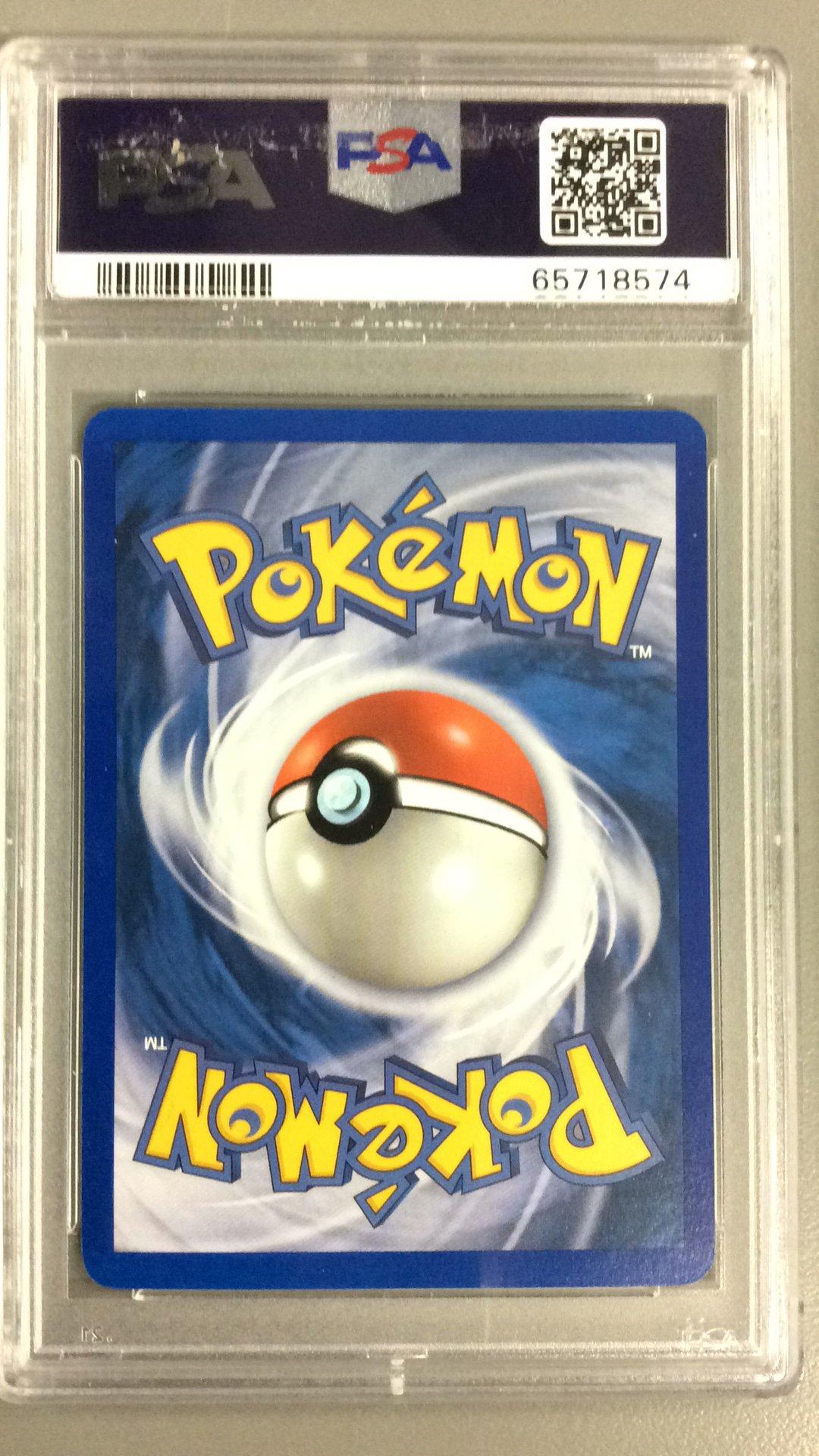 2005 Pokemon Ex Delta Species 4 Espeon-reverse Foil PSA 8