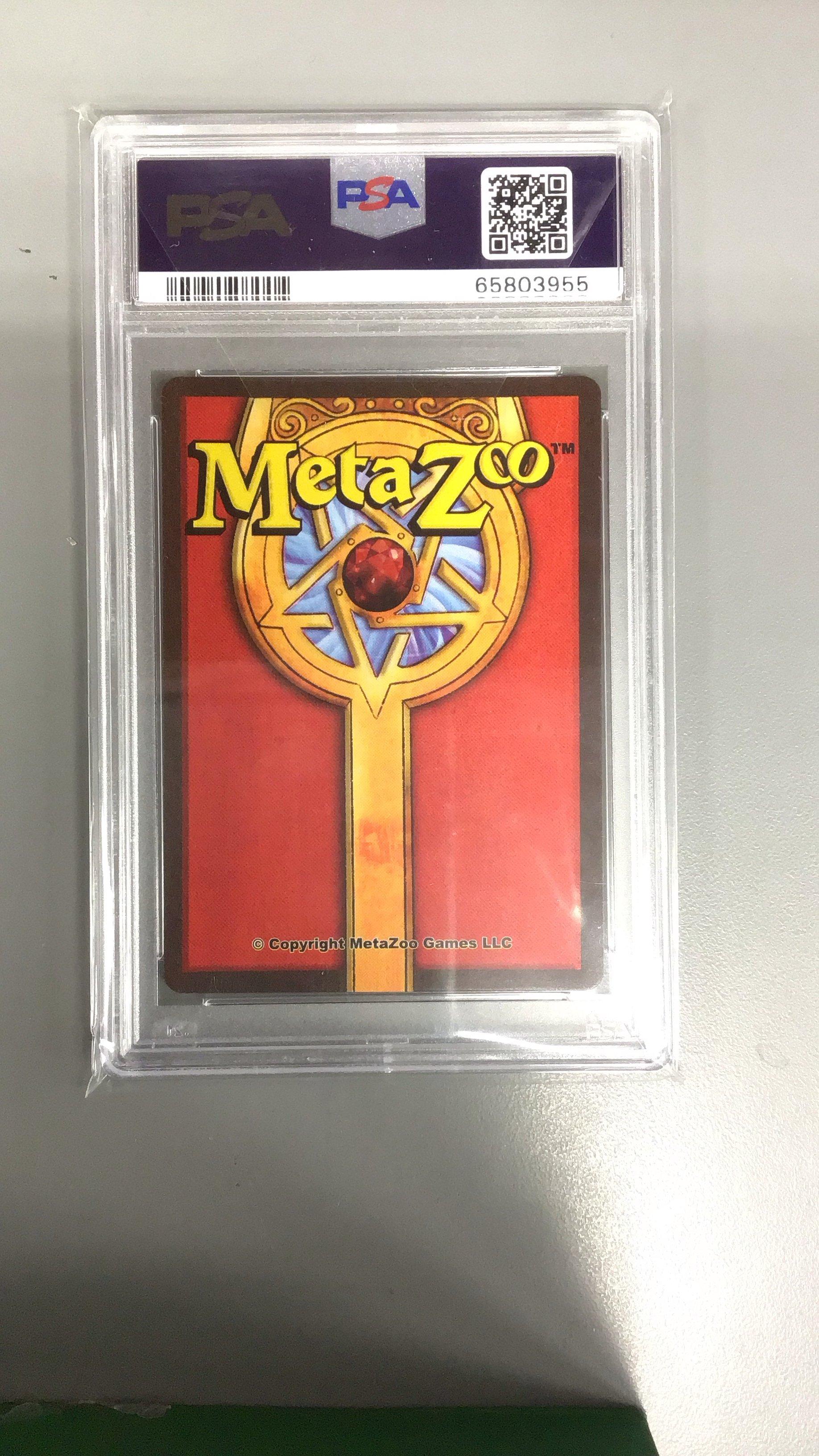 2022 Metazoo Promo Dragon Of Oconto Falls-holo Walmart Wilderness 1st Edition 3 Pack Box PSA 10