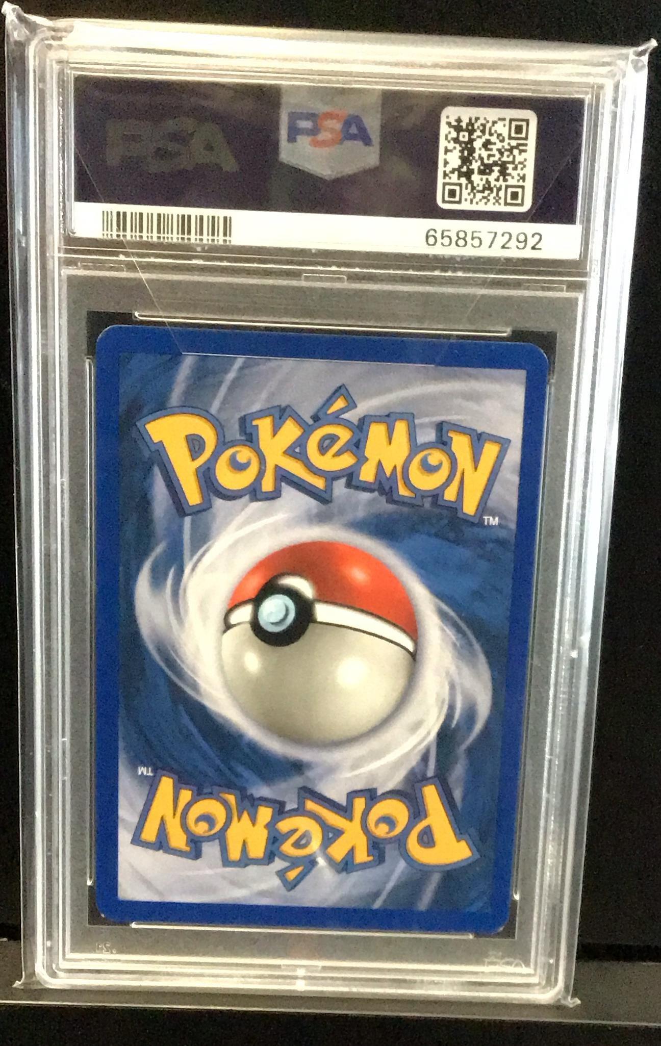 2005 Pokemon Ex Unseen Forces 114 Raikou-holo Gold Star PSA