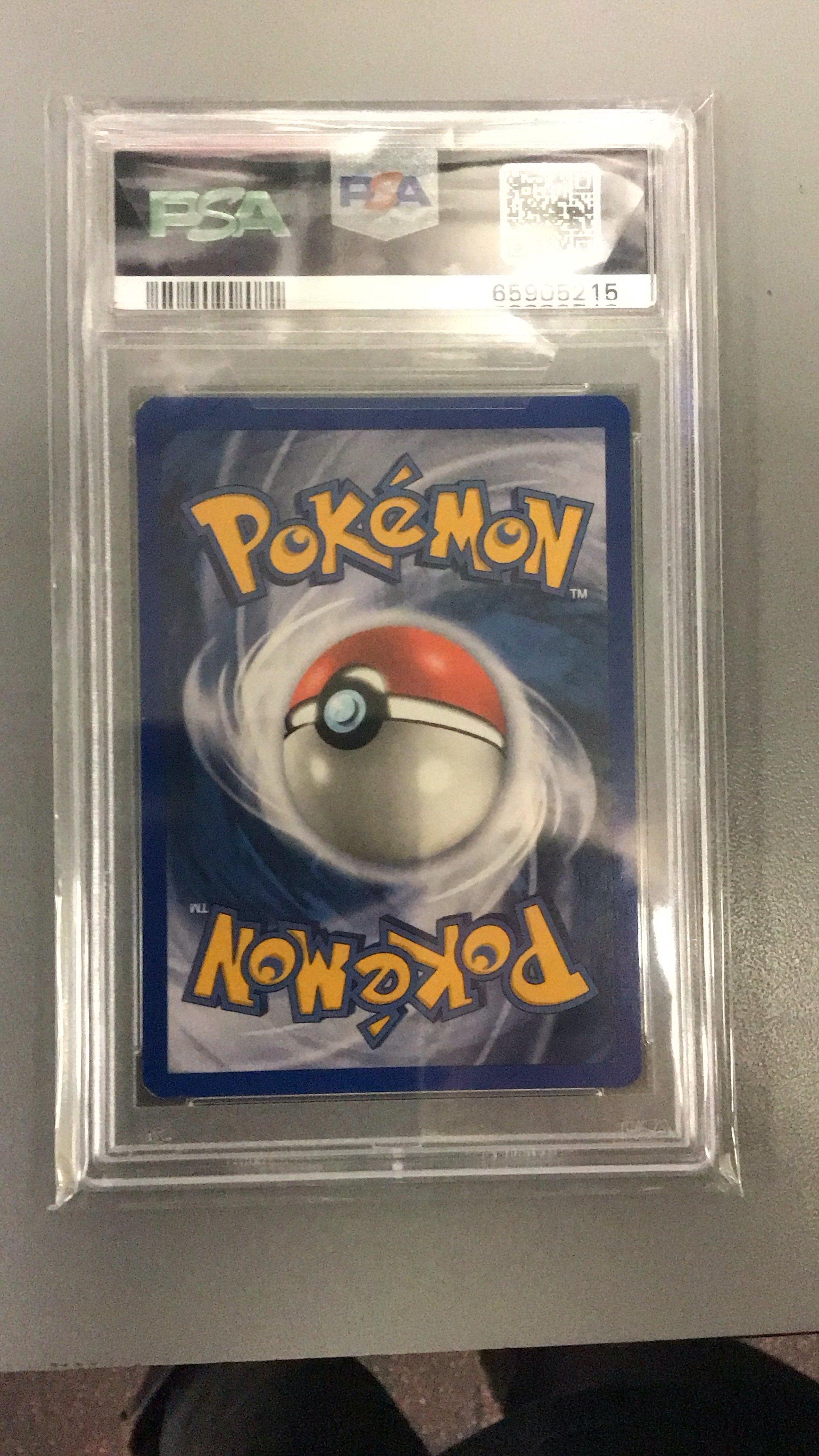 2004 Pokemon Ex Fire Red & Leaf Green 11 Poliwrath-holo PSA 8