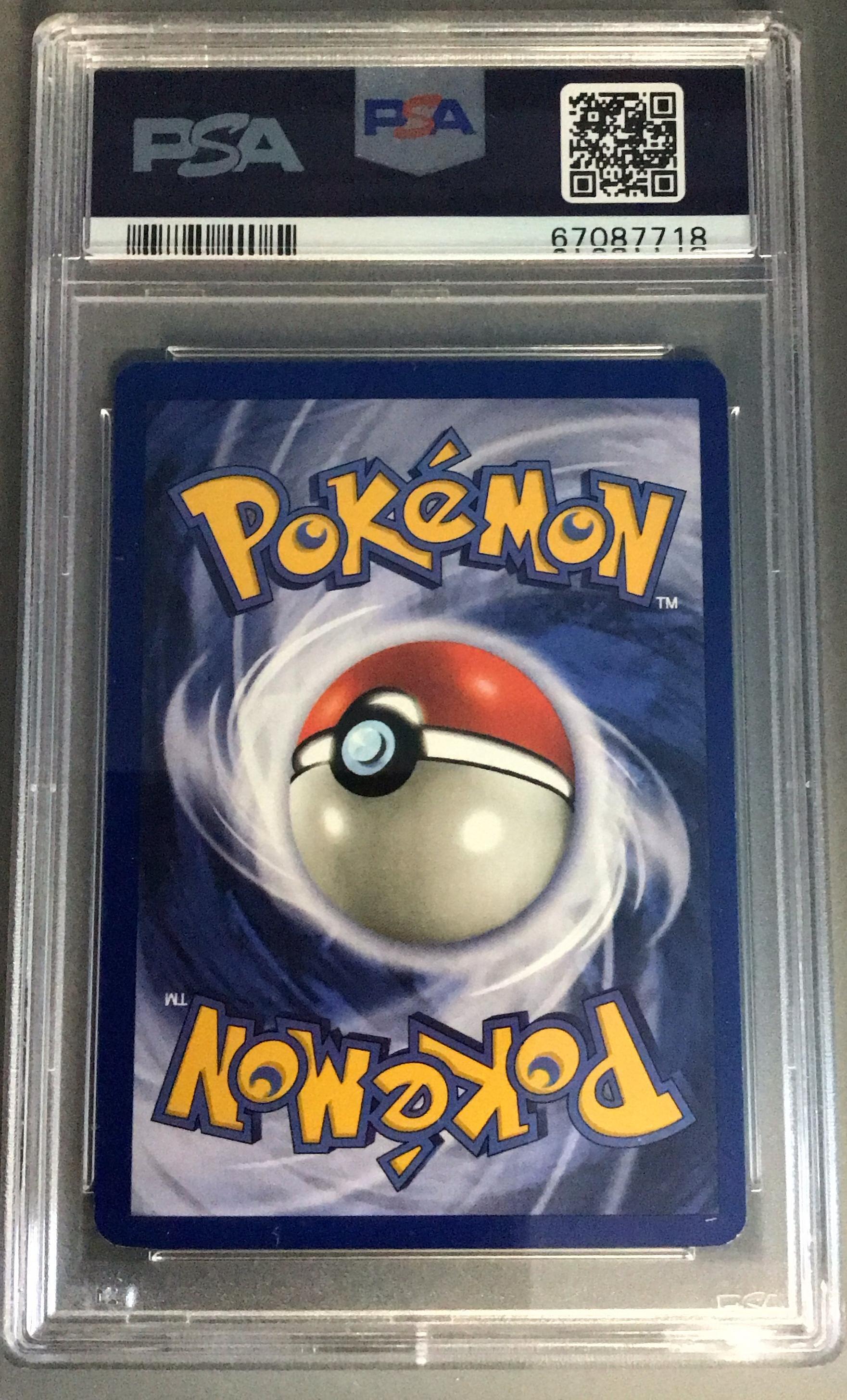 1999 Pokemon Jungle 7 Nidoqueen-holo No Symbol PSA 8 Graded Card