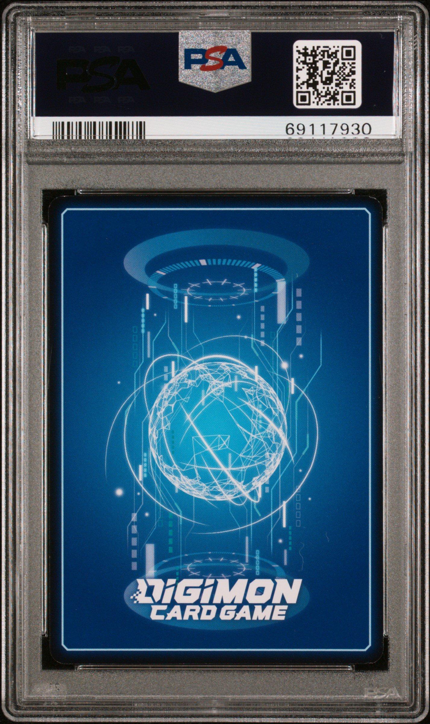 2021 Digimon Booster Battle Of Omni 019 Shoutmon Dx Alternate Art PSA 9