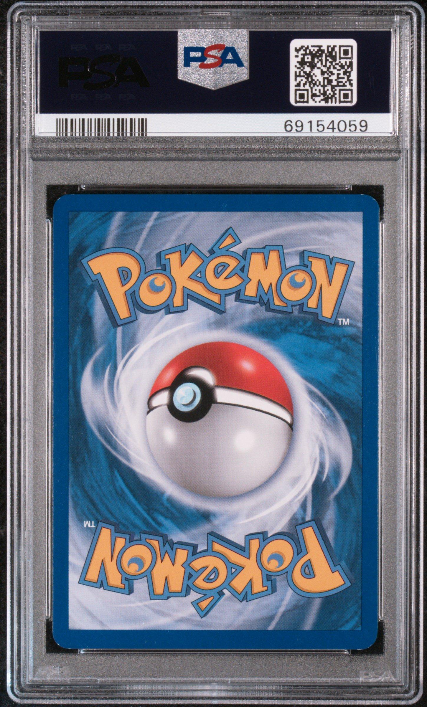 2010 Pokemon Heartgold & Soulsilver Undaunted 83 Raichu-holo PSA