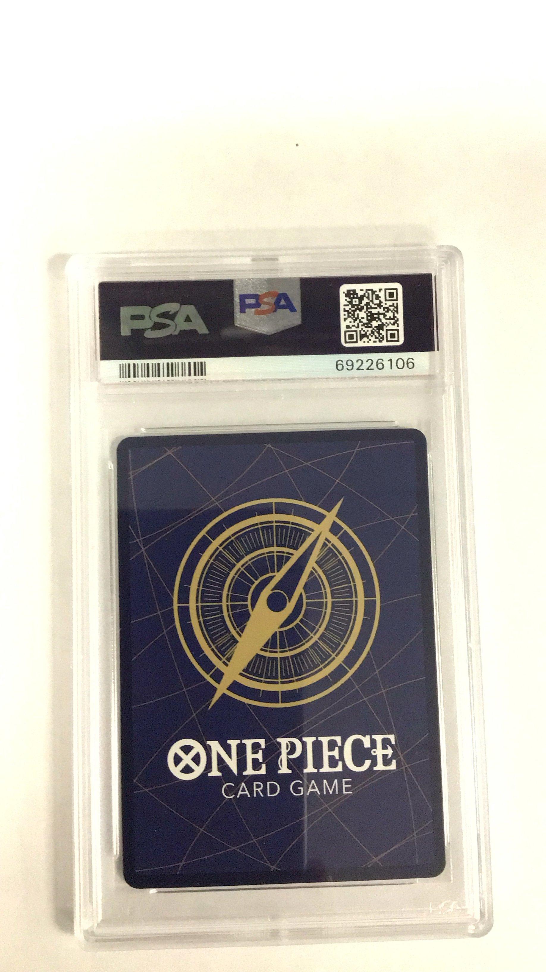 2022 One Piece Japanese Promos 001 Monkey D. Luffy Championship Set 2022 Purchase Bonus PSA 10