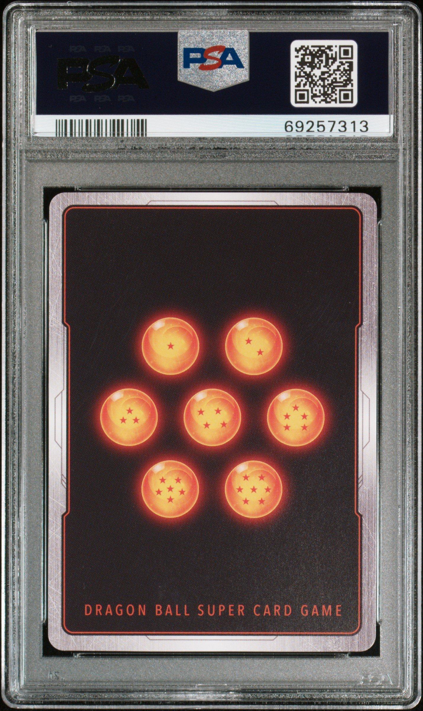 2022 Dragon Ball Super Card Game Theme Selection History Of Son Goku Bt11-034 Ss4 Son Goku, Protector Of The Earth PSA 10