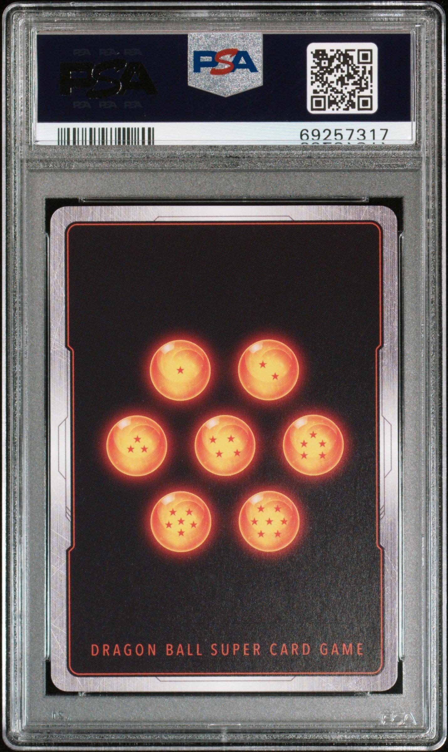 2022 Dragon Ball Super Card Game Theme Selection History Of Vegeta Bt11-066 Prince Of Destruction Vegeta, Prideful Warrior PSA 10