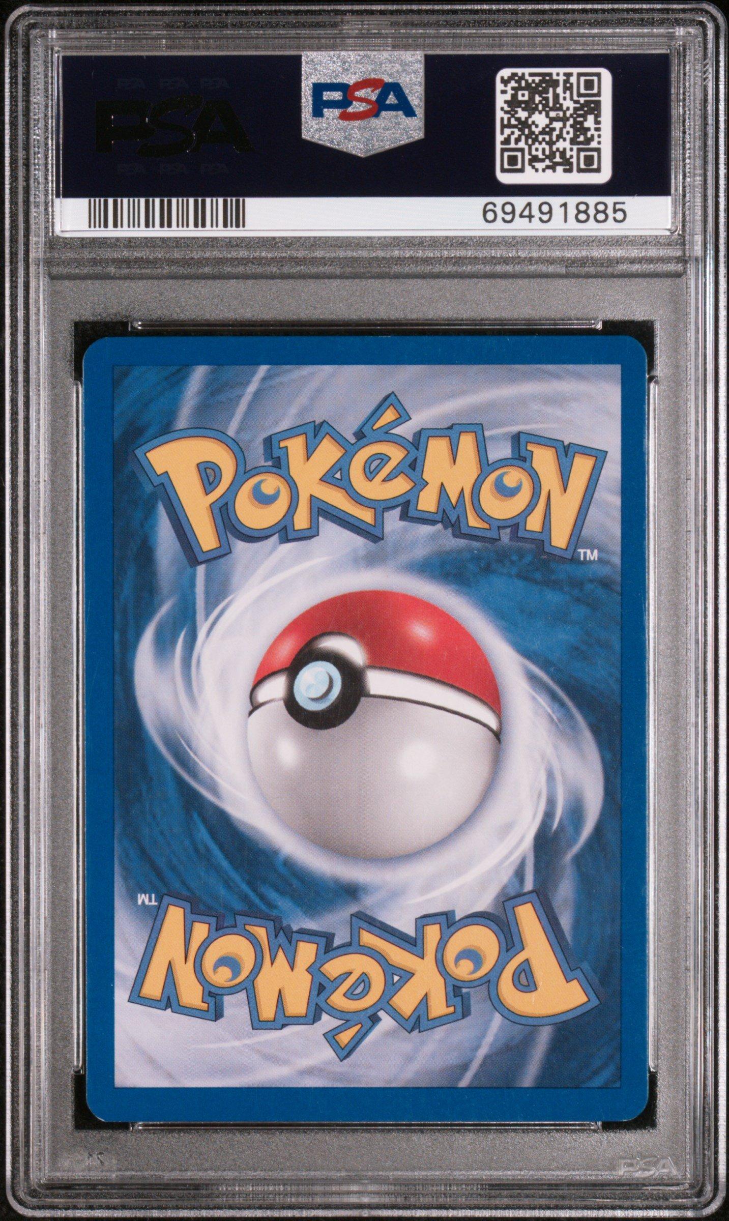 2005 Pokemon Italian Ex Hidden Legends 96 Ninetales Ex-holo PSA 9