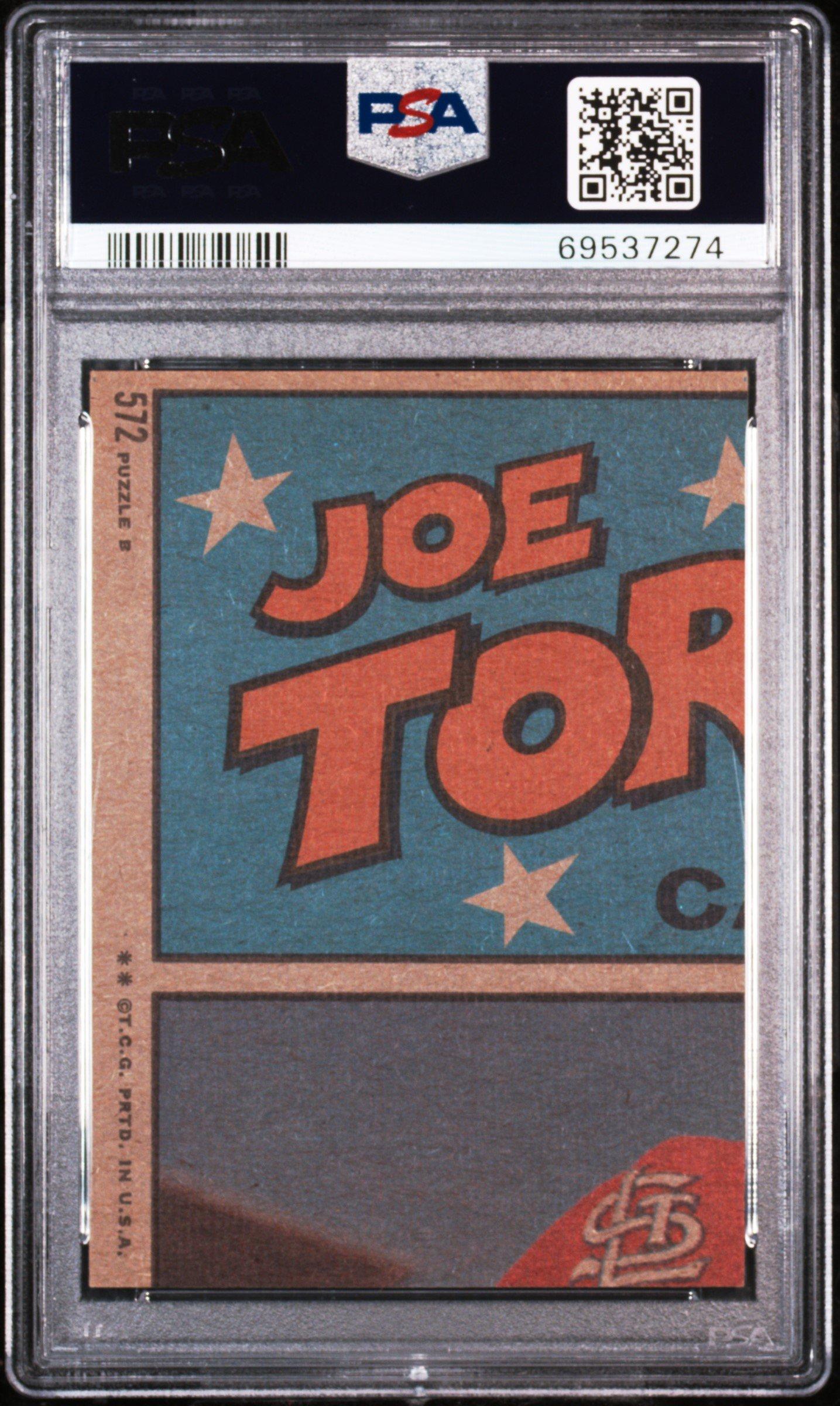 1972 Topps 572 Nate Colbert In Action PSA 8