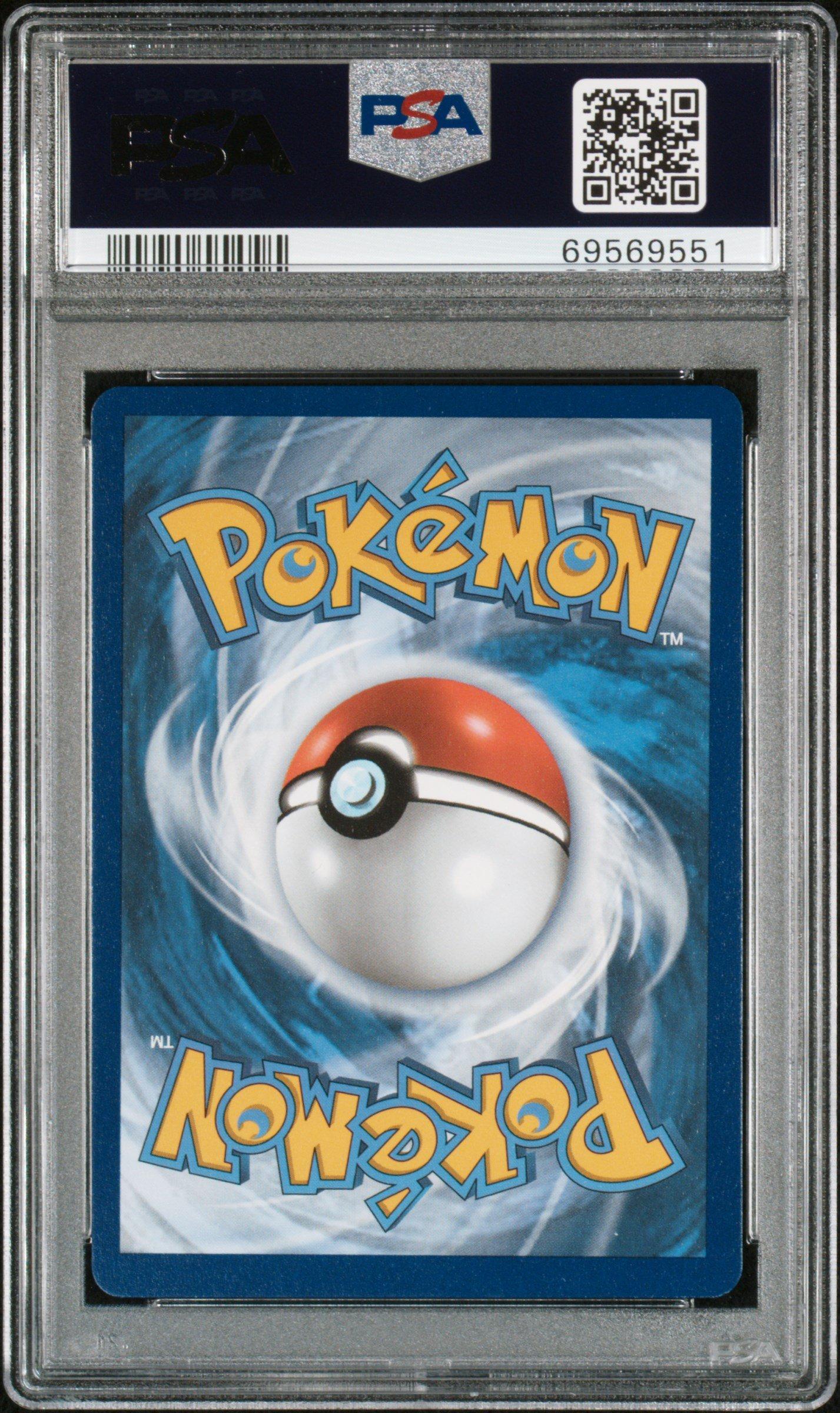 2021 Pokemon Sword & Shield Fusion Strike 245 Full Art/celebi V PSA