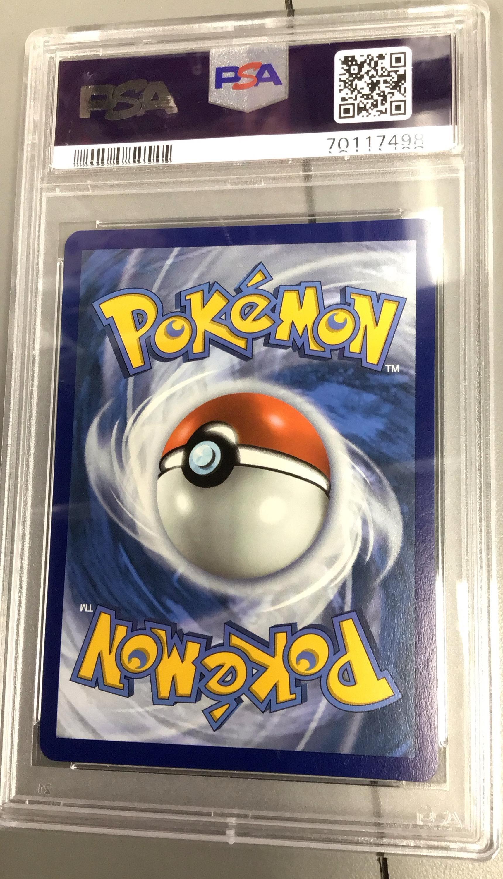 2021 Pokemon Sword & Shield Fusion Strike Full Art/mew V PSA