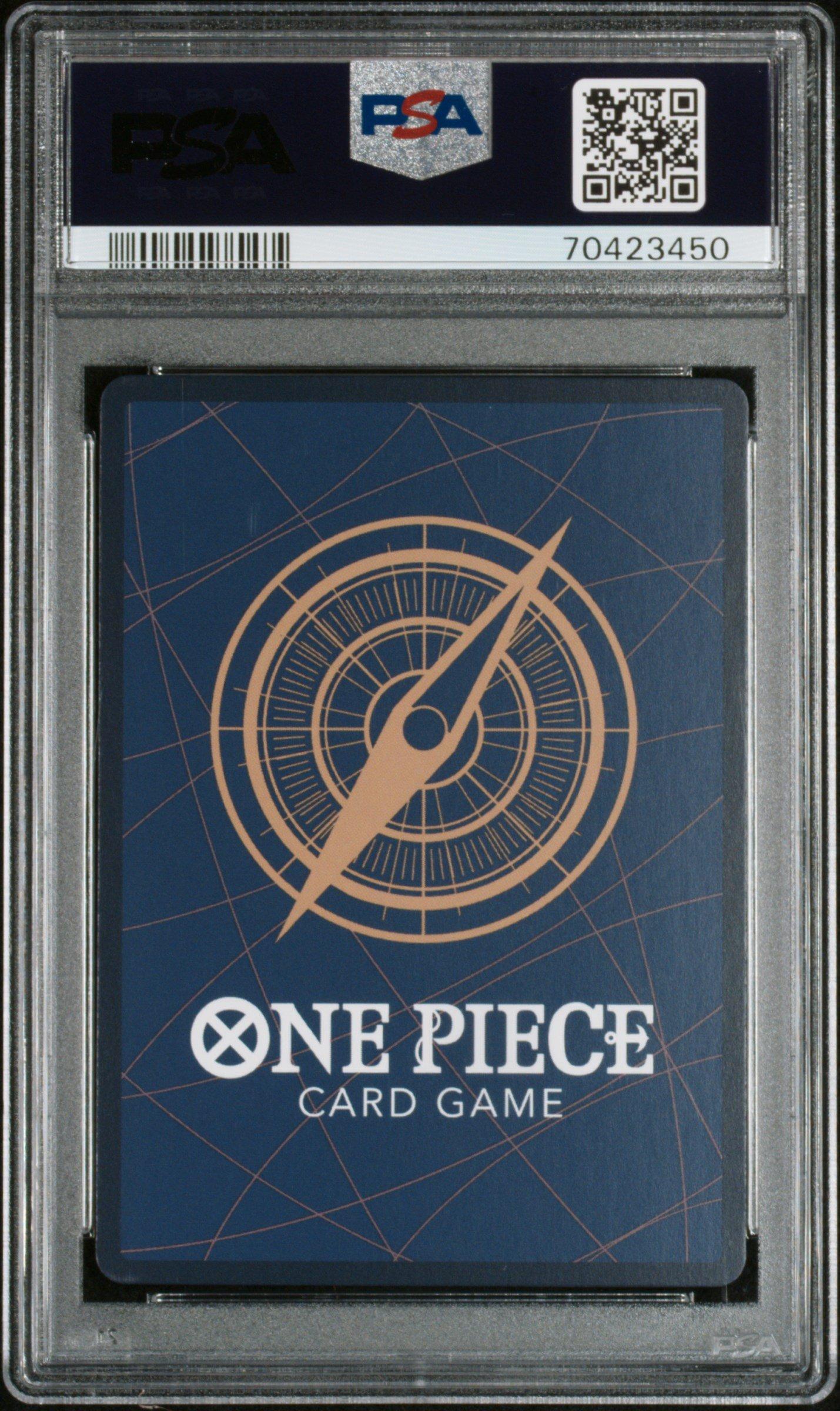 2022 One Piece Op01-romance Dawn Roronoa Zoro Alternate Art PSA 10