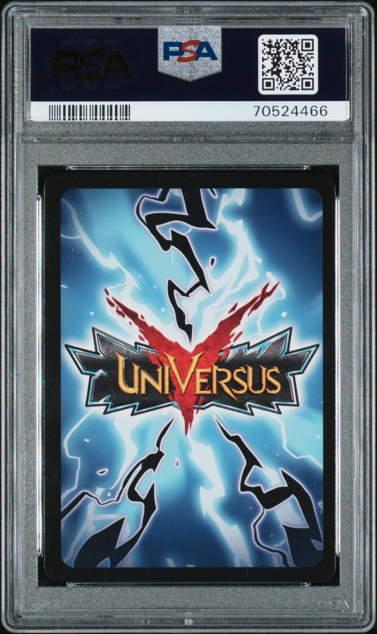 2022 Universus My Hero Academia Series 3.0 Heroes Clash 53 Piercing Needle 1st Edition-xtra Rare PSA 10