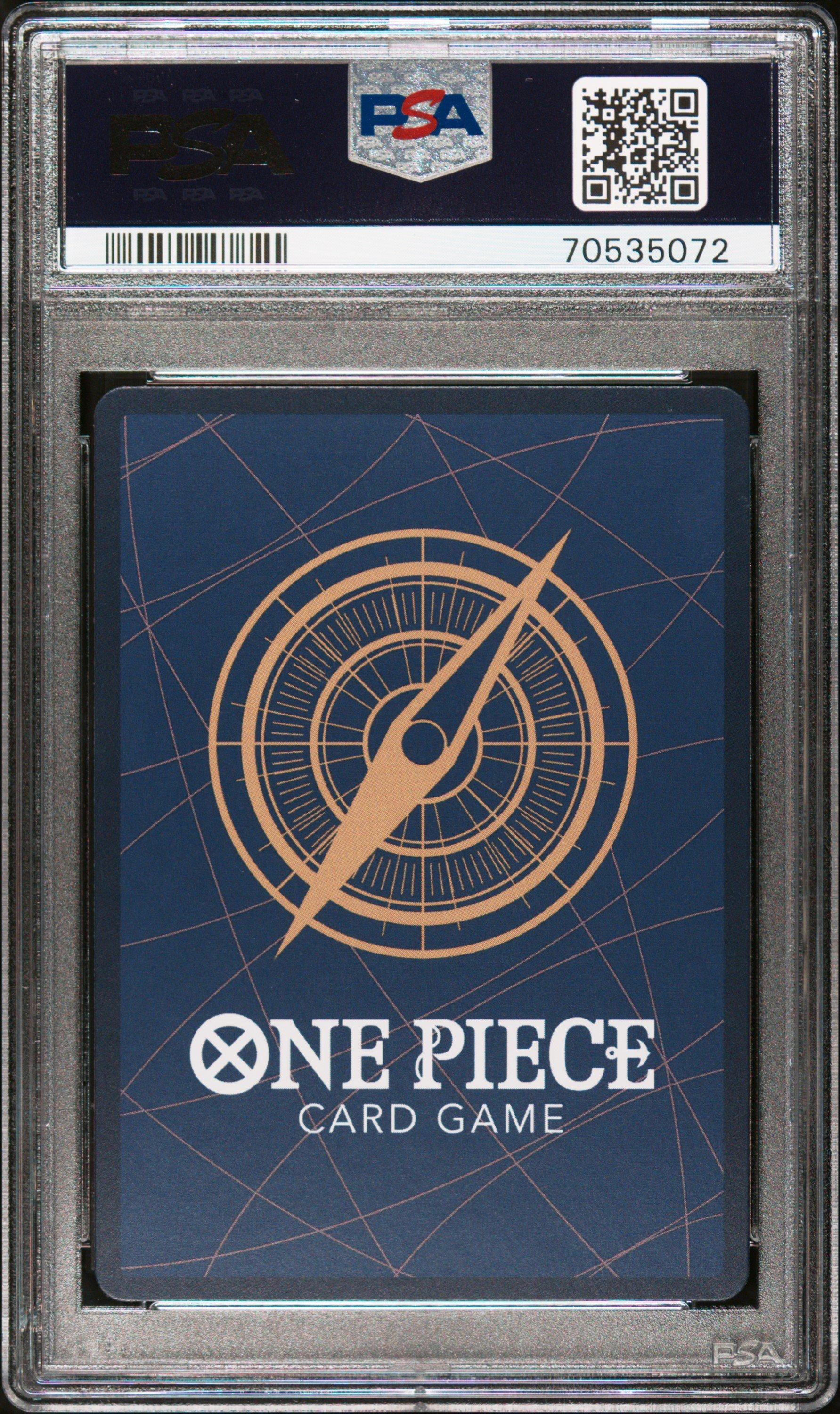 2022 One Piece Japanese Op01-romance Dawn 070 Dracule Mihawk PSA