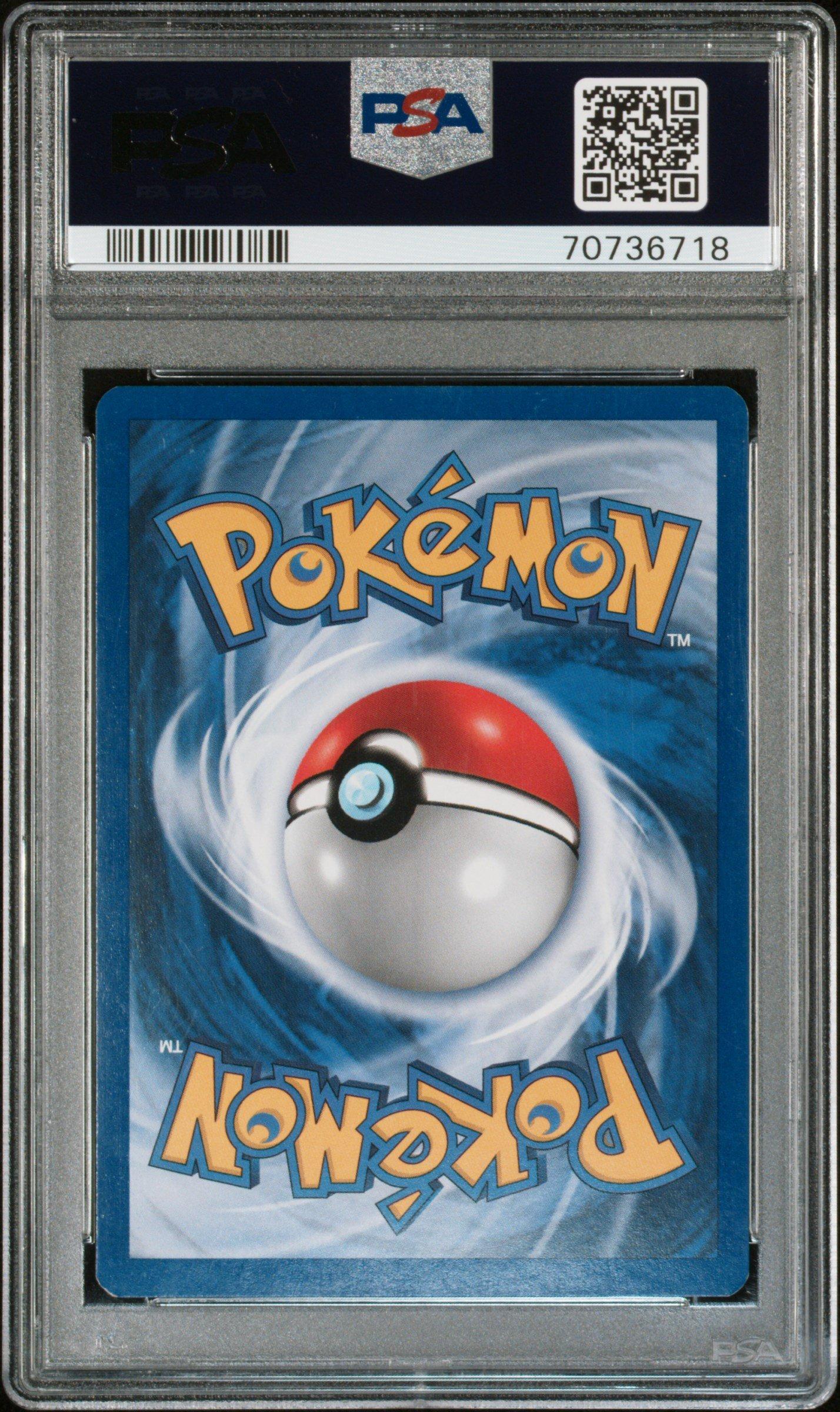 2002 Pokemon Neo Destiny 10 Dark Typhlosion PSA 8