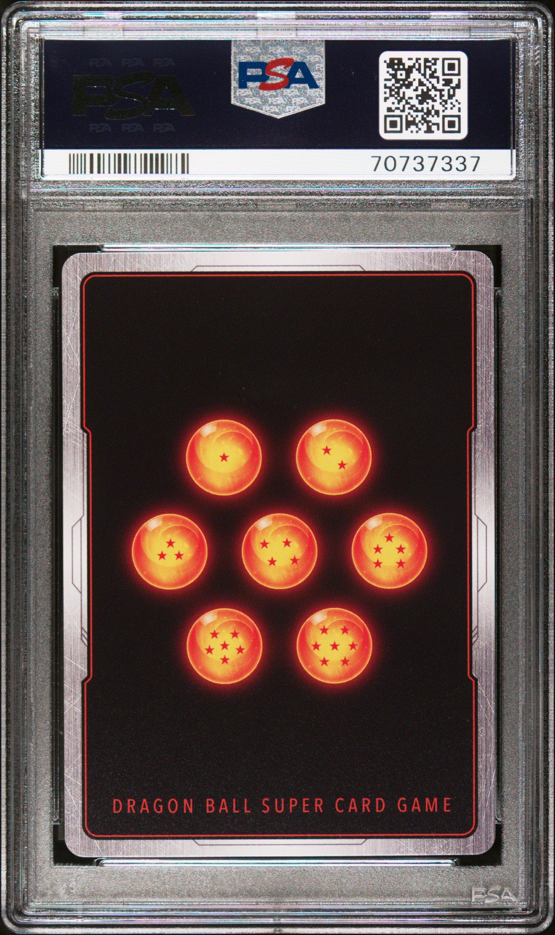 2022 Dragon Ball Super Card Game Championship Zenkai Cup Participation Bt18-063 Frieza, Rsc Ambition PSA 10