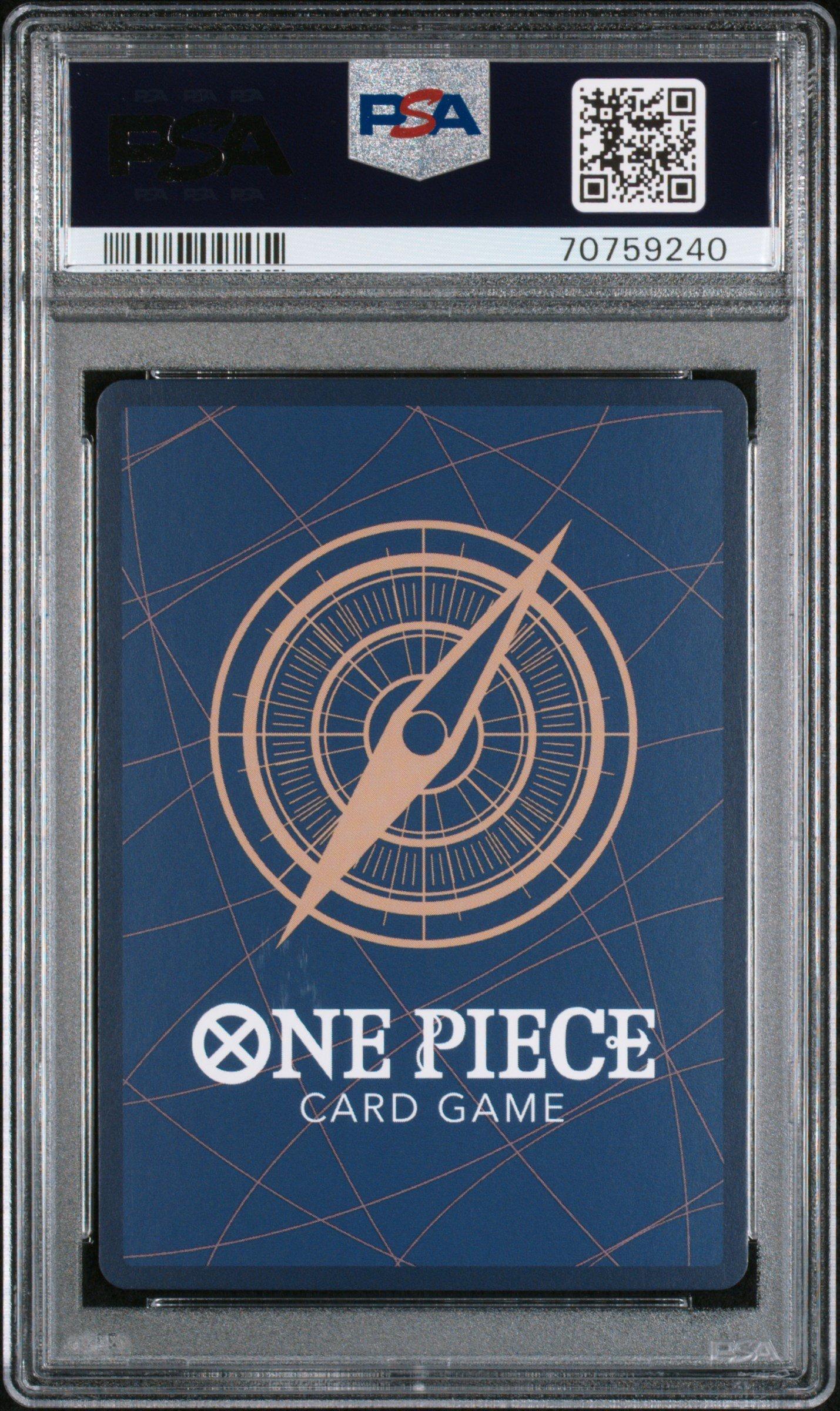 2022 One Piece Op01-romance Dawn 121 Yamato PSA 10