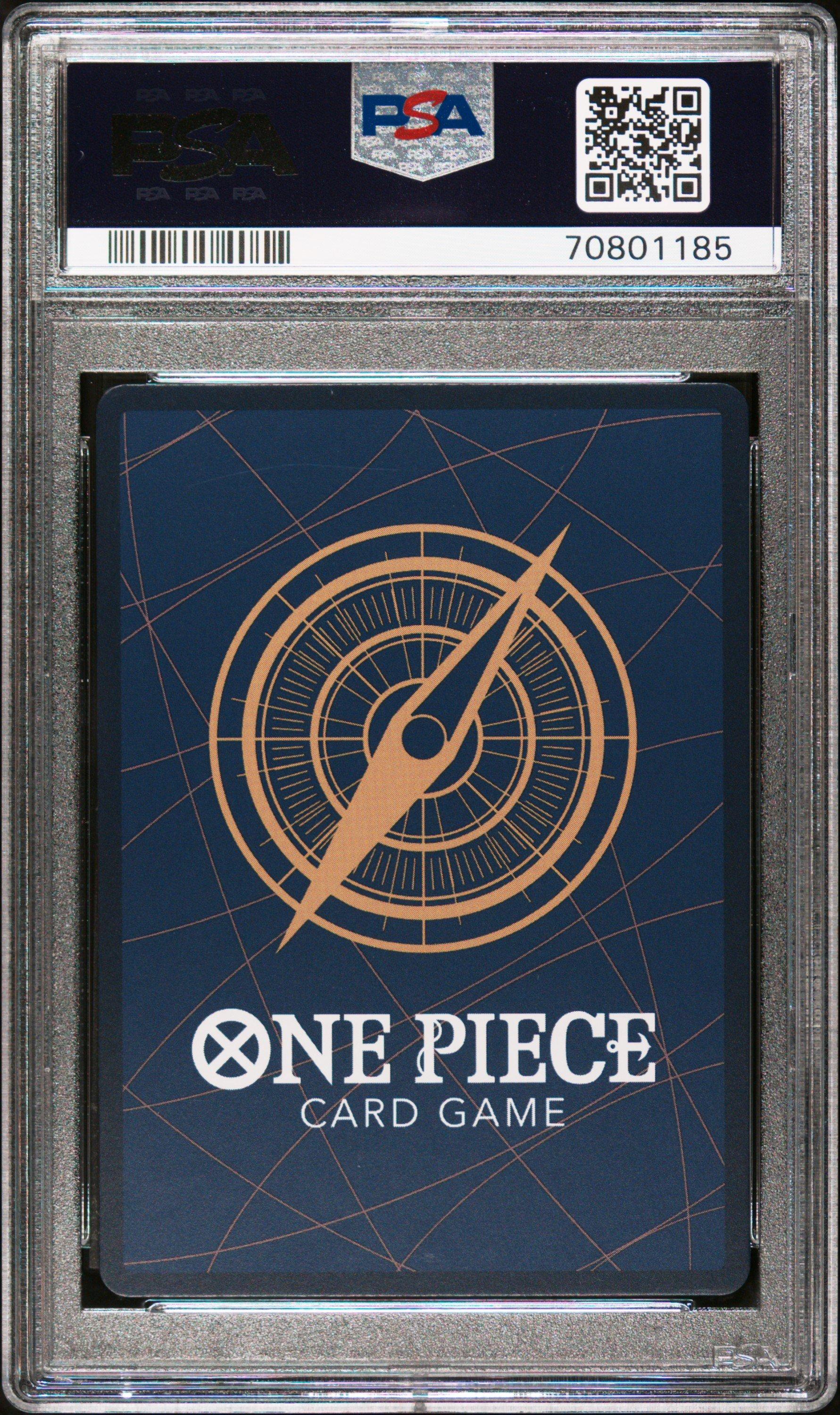 2022 One Piece Japanese Op01-romance Dawn 120 Shanks PSA 10