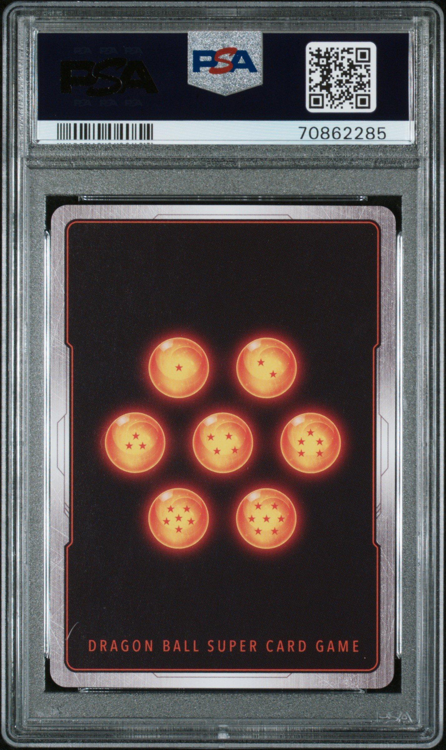 2022 Dragon Ball Super Card Game Series 18 Dawn Of The Z-legends Bt18-006 Ss4 Gogeta, Cnnctn PSA 10