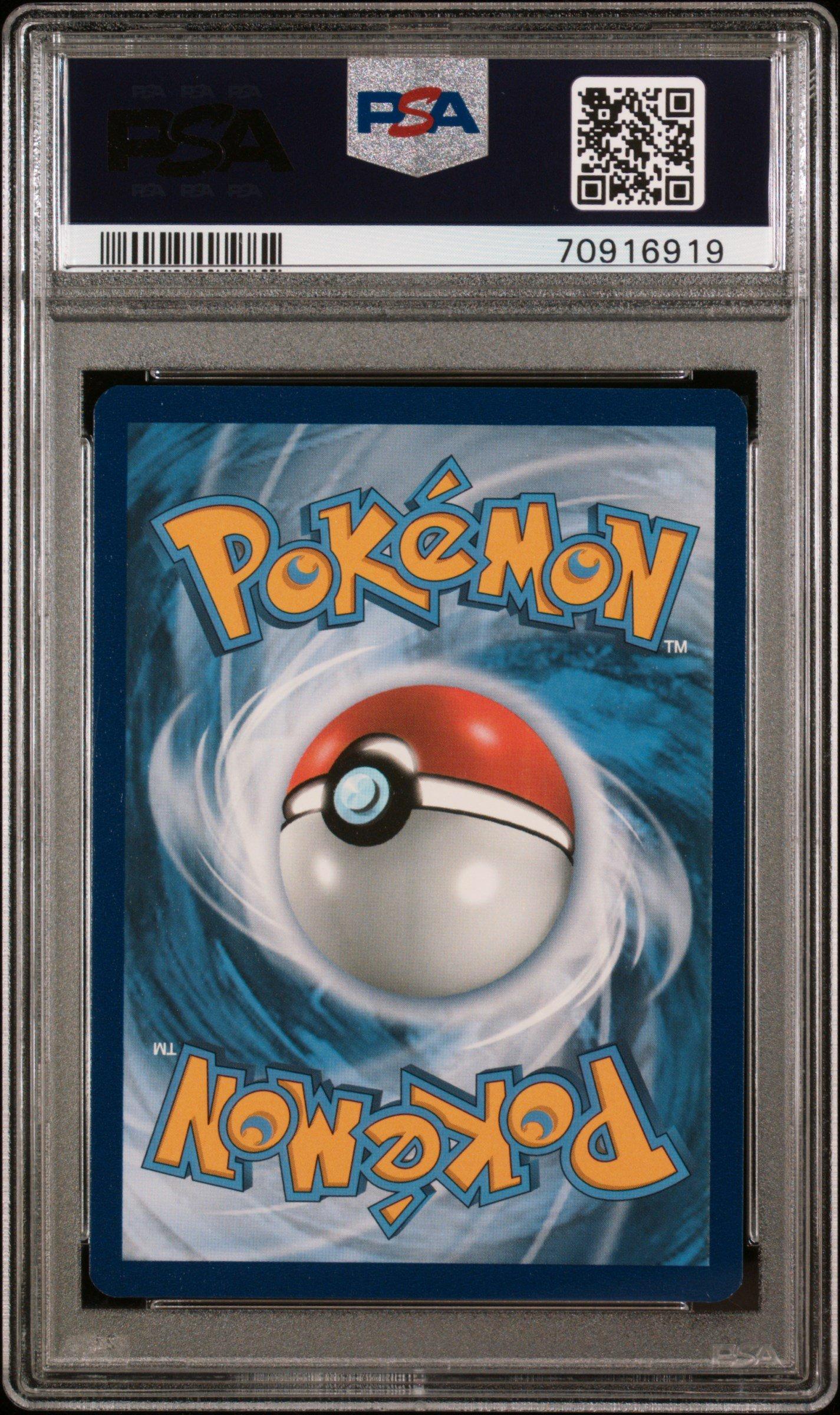 2021 Pokemon Swsh Black Star Promo 121 Fa/marnie PSA