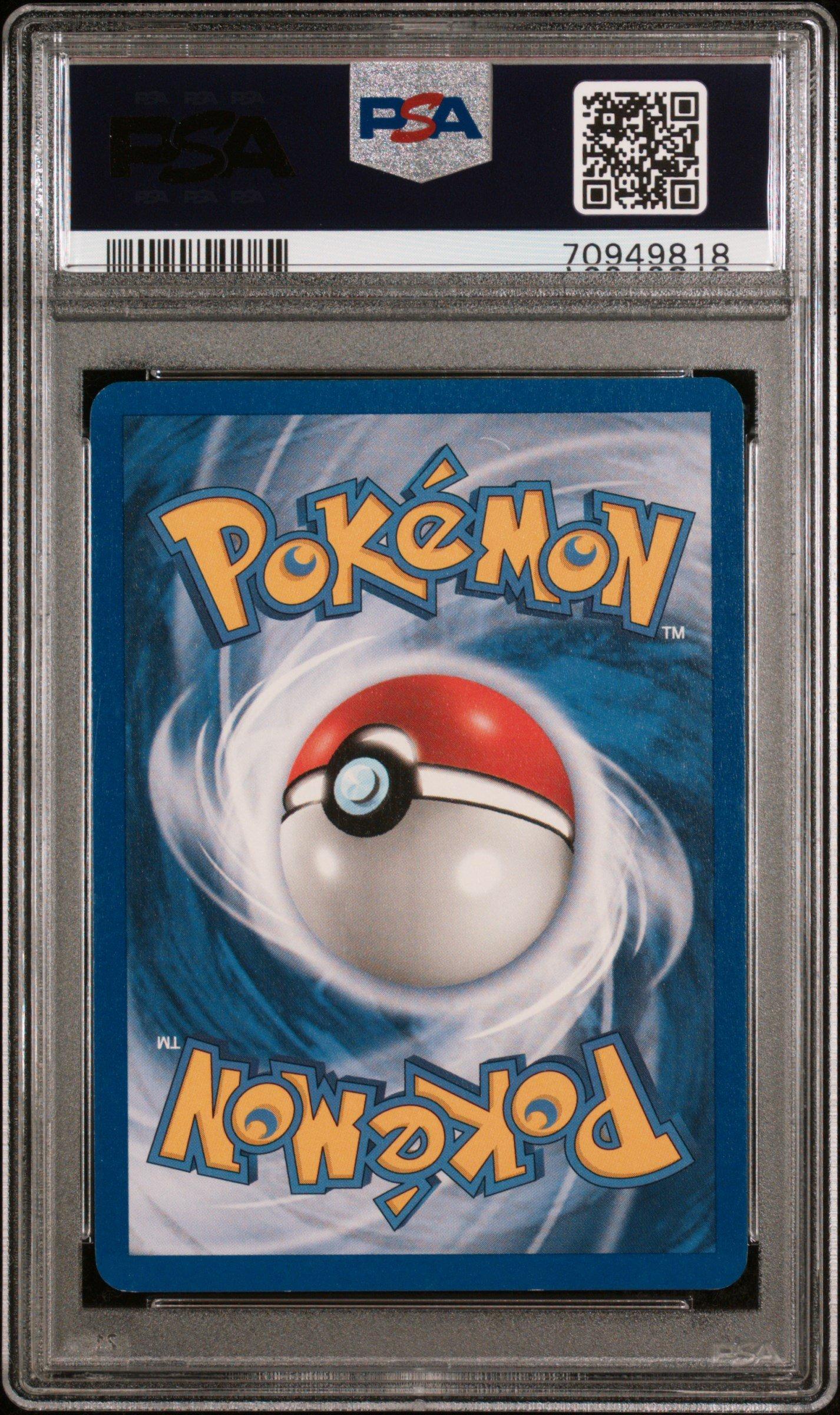 2000 Pokemon Gym Challenge 111 Blaine's Quiz #2 PSA 8