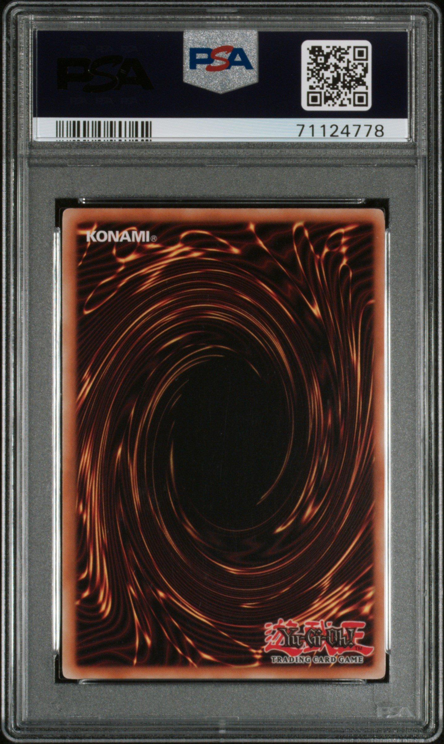 2010-2017 Yu-gi-oh! Metal Raiders Reprint 003 Summoned Skull PSA 8