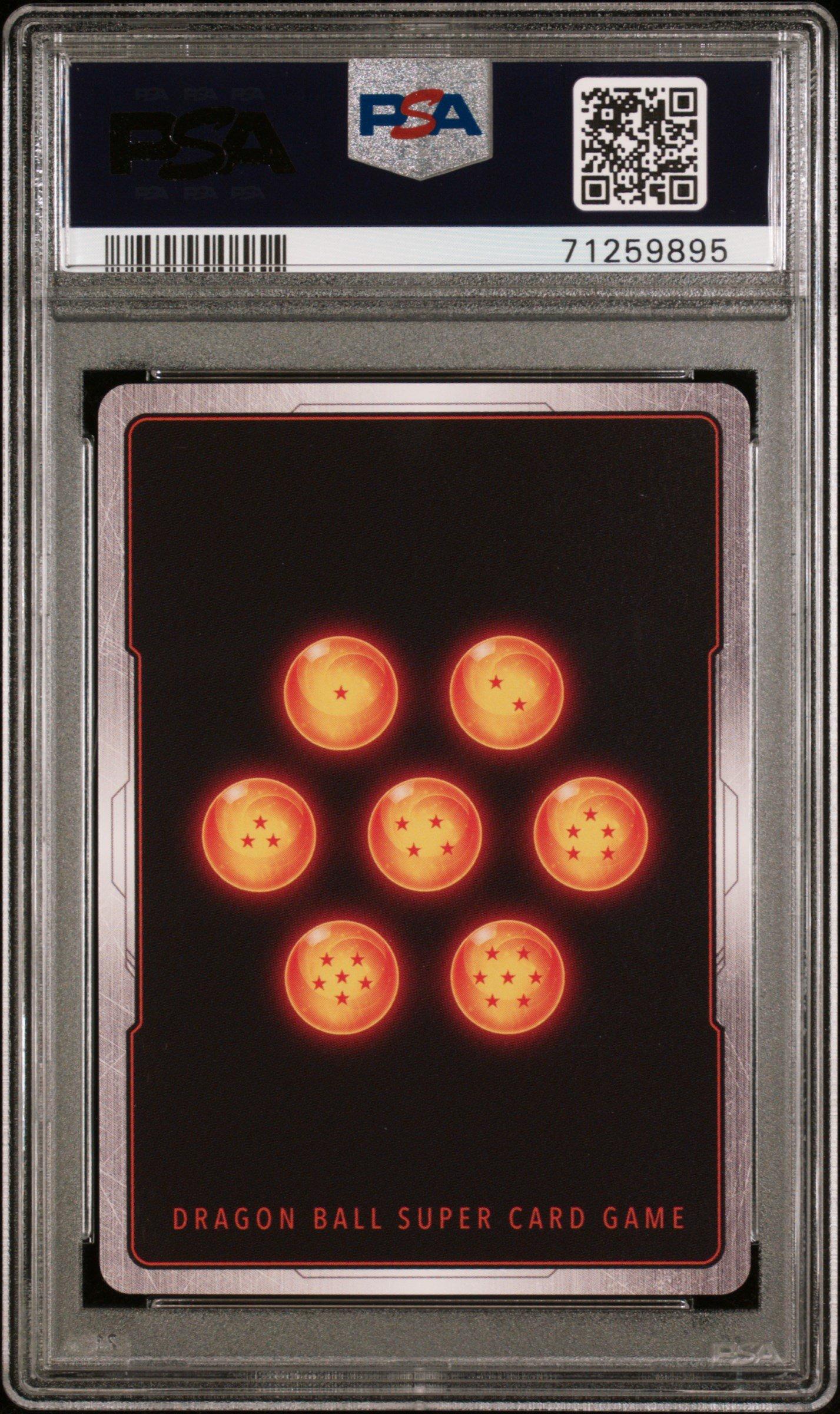 2022 Dragon Ball Super Card Game Series 17 Ultimate Squad Bt17-147 Invader's Vow Secret Rare PSA 10