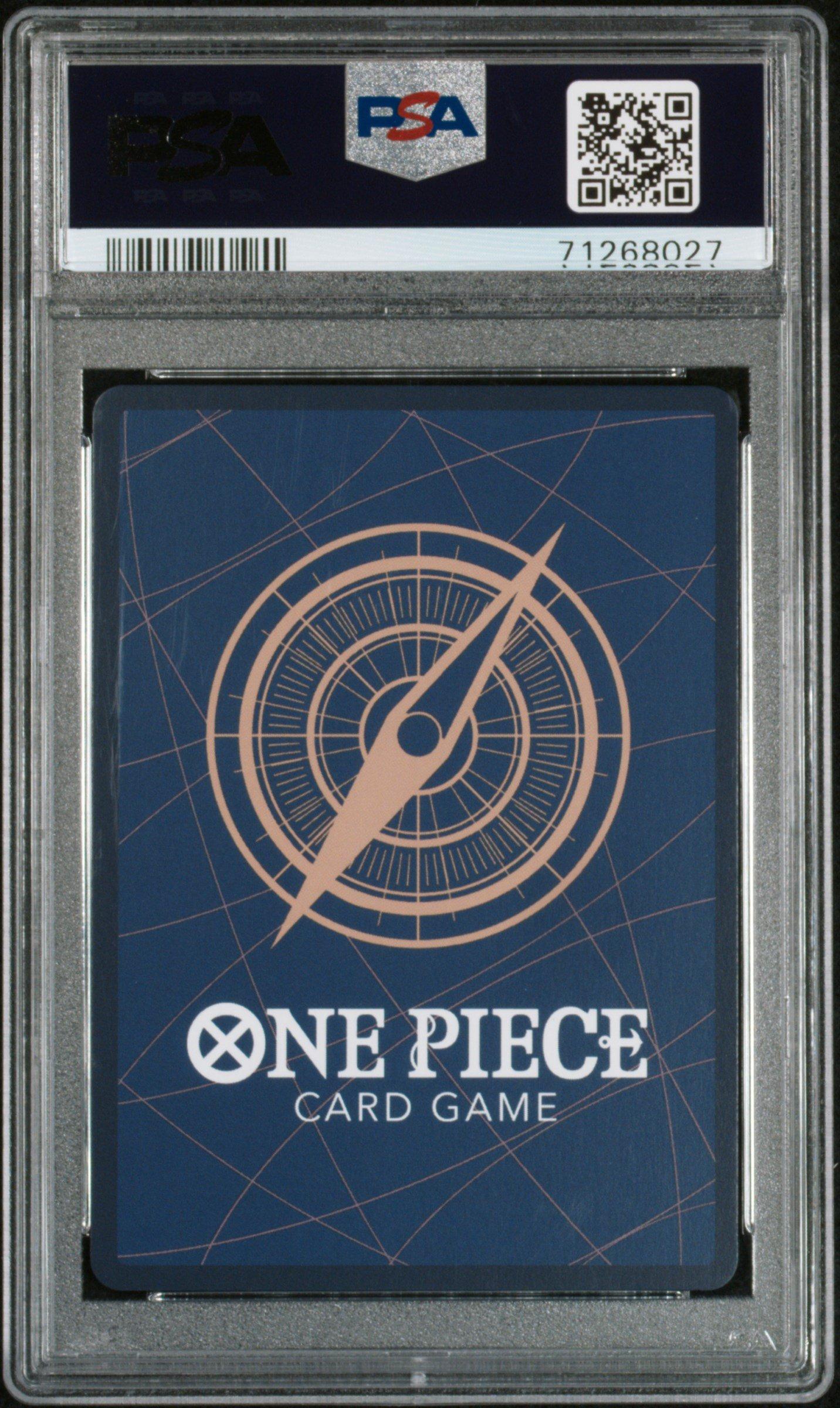 2022 One Piece Japanese Paramount War 120 Uta Alternate Art PSA 10