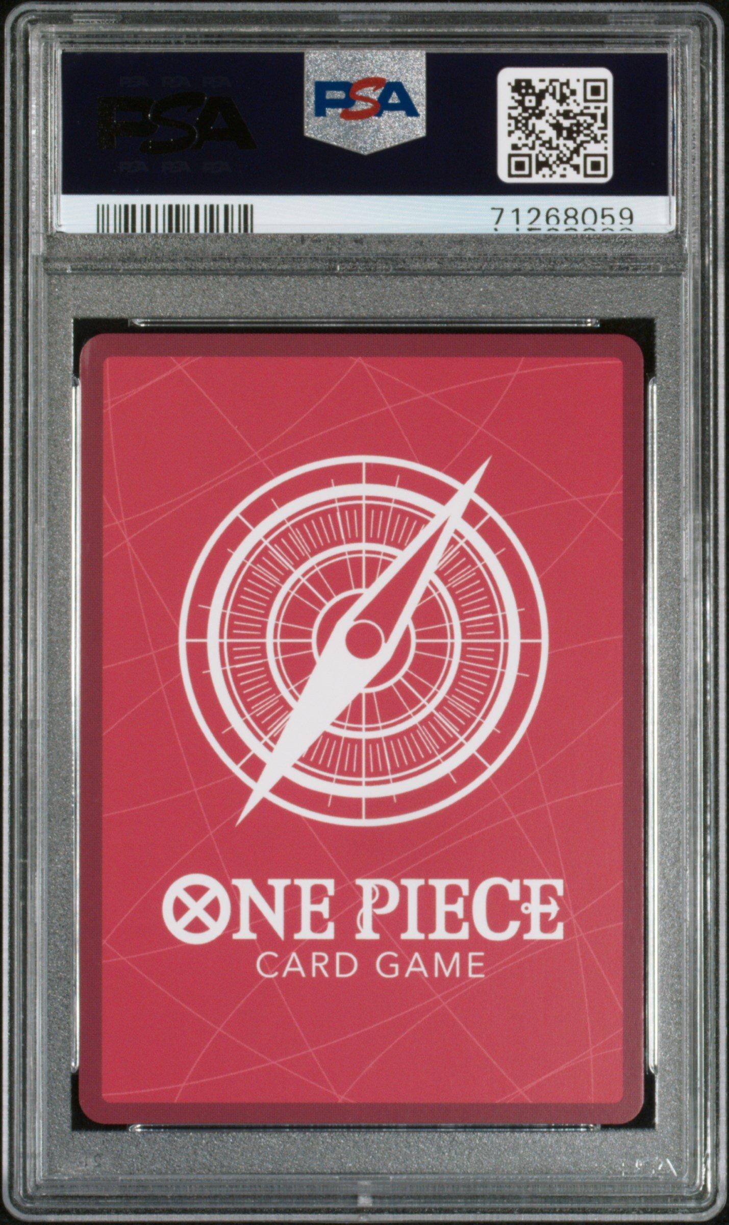 2022 One Piece Japanese Paramount War 026 Sanji Alternate Art PSA 10