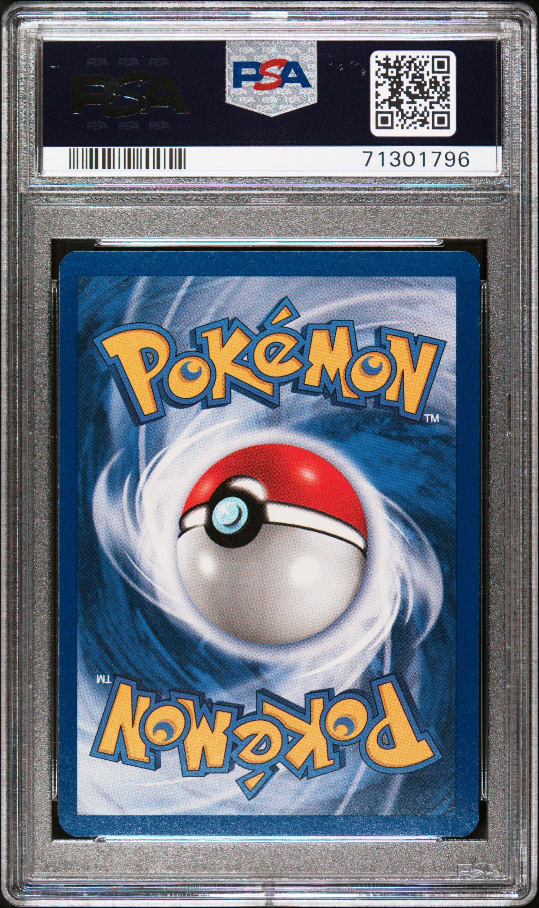 2000 Pokemon Rocket 17 Rainbow Energy-holo PSA