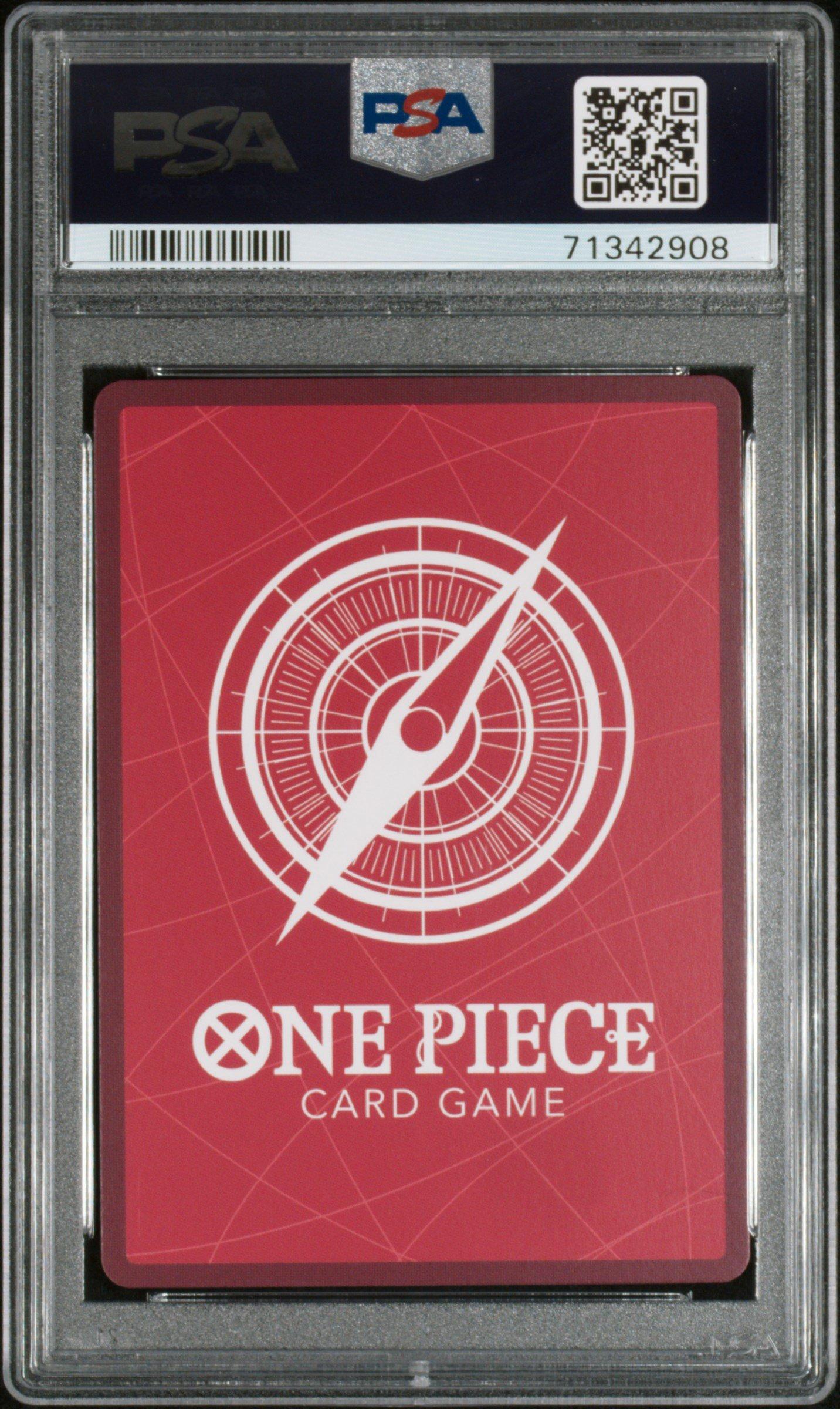 2022 One Piece Op01-romance Dawn 062 Crocodile Alternate Art PSA 10