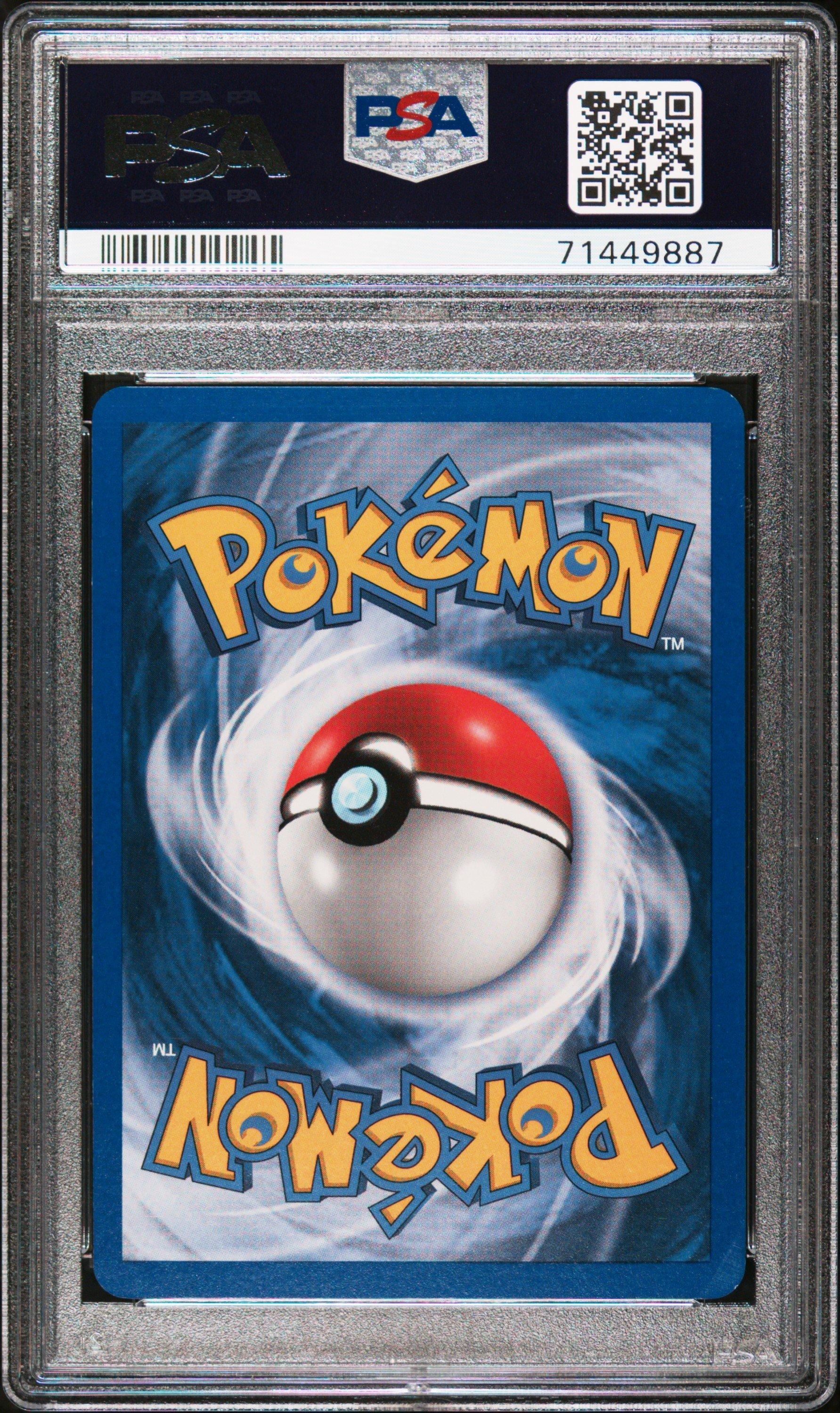 2005 Pokemon Ex Unseen Forces 9 Meganium-reverse Foil PSA 9