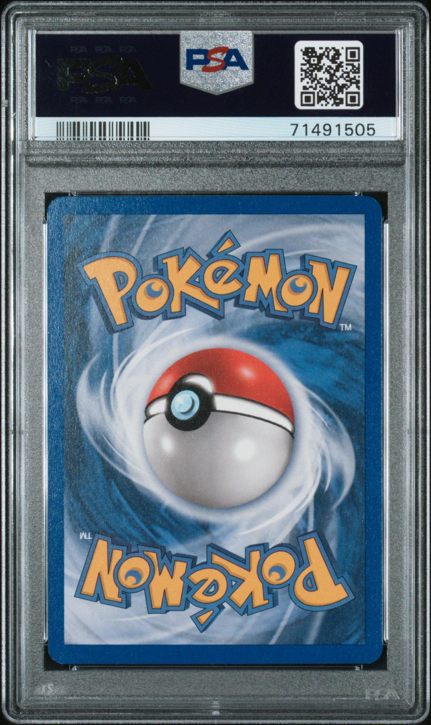 2003 Pokemon Ex Dragon 79 Trapinch-reverse Foil PSA 8 Graded Card